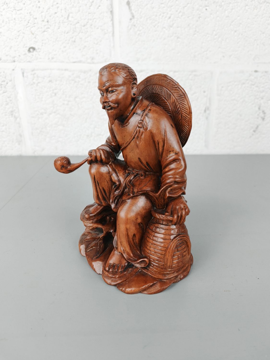 Wooden Japanese man