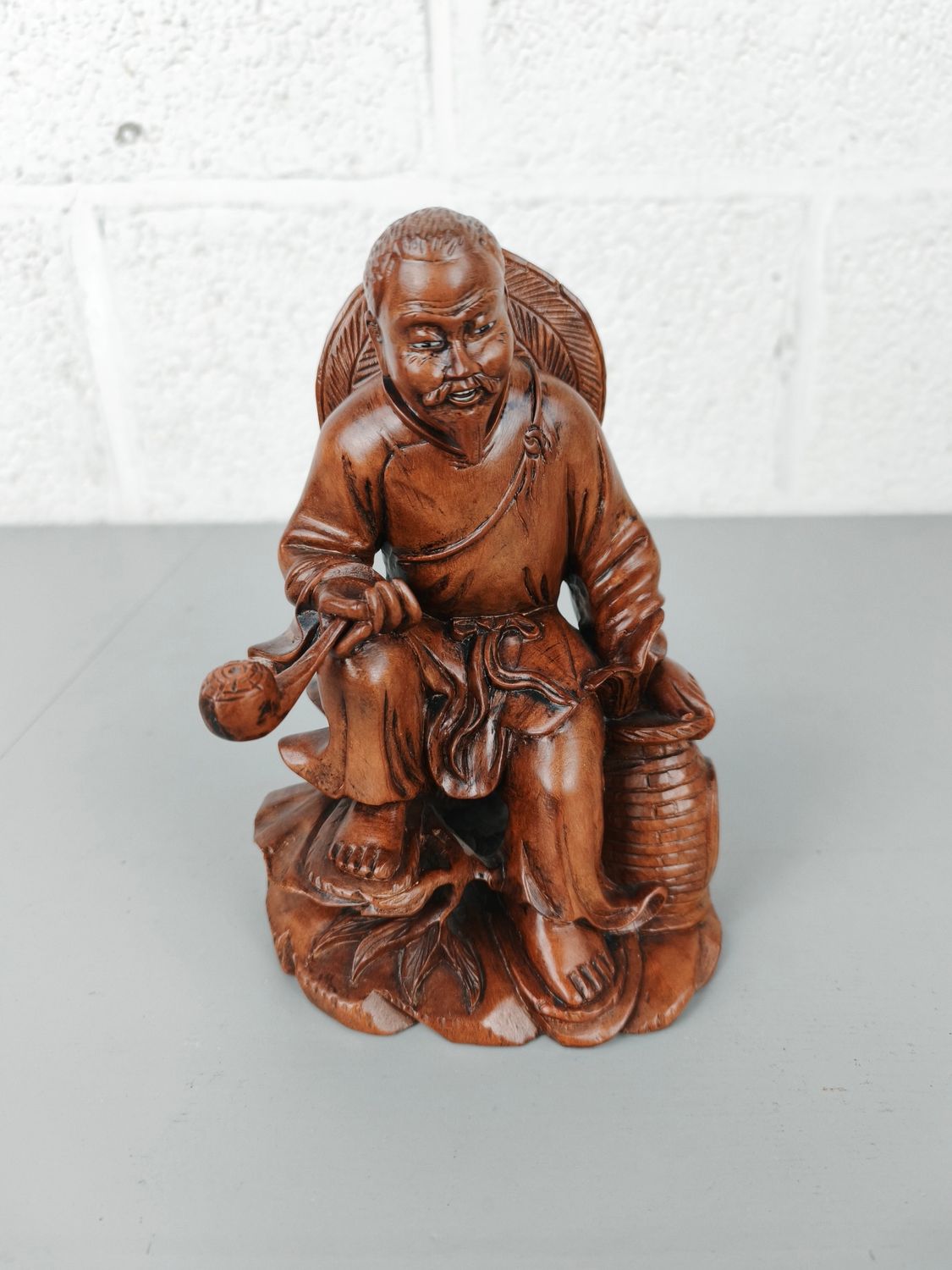 Wooden Japanese man