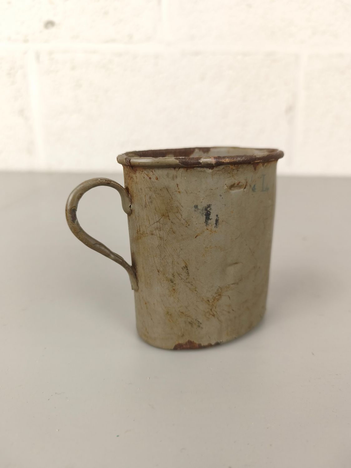 German enamel cup WW1