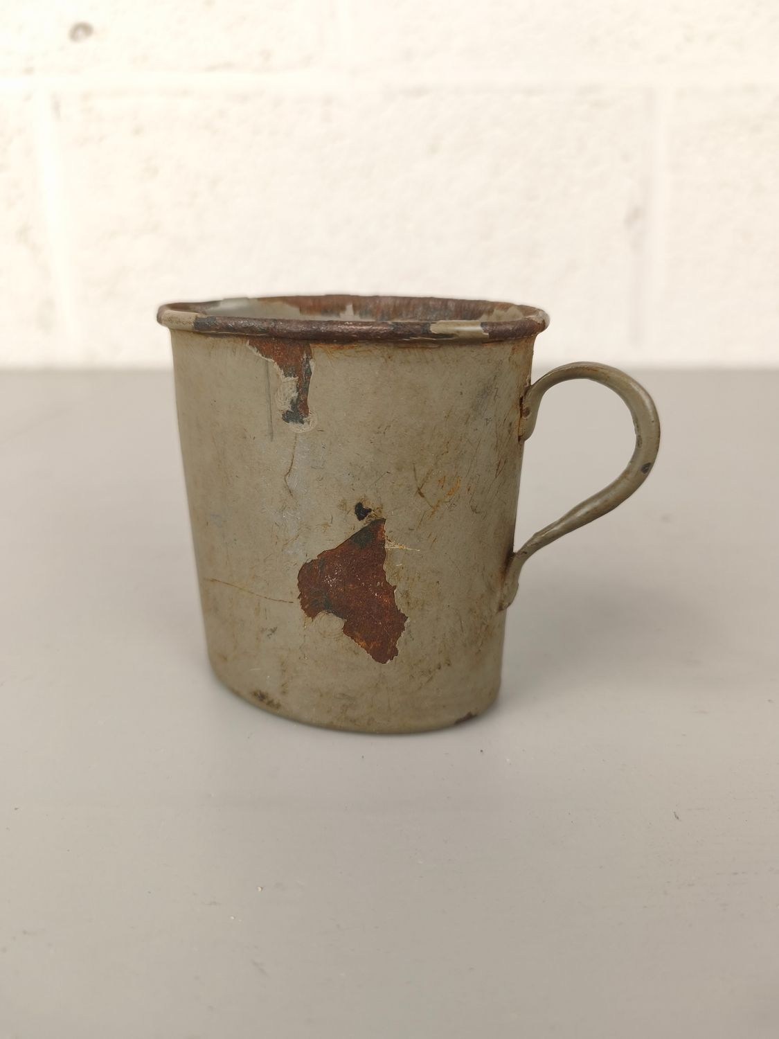 German enamel cup WW1