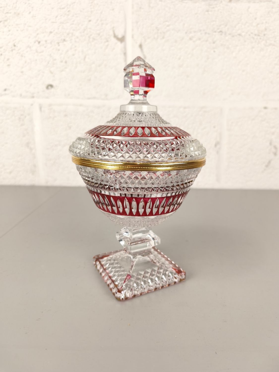 Bohemian crystal coupe