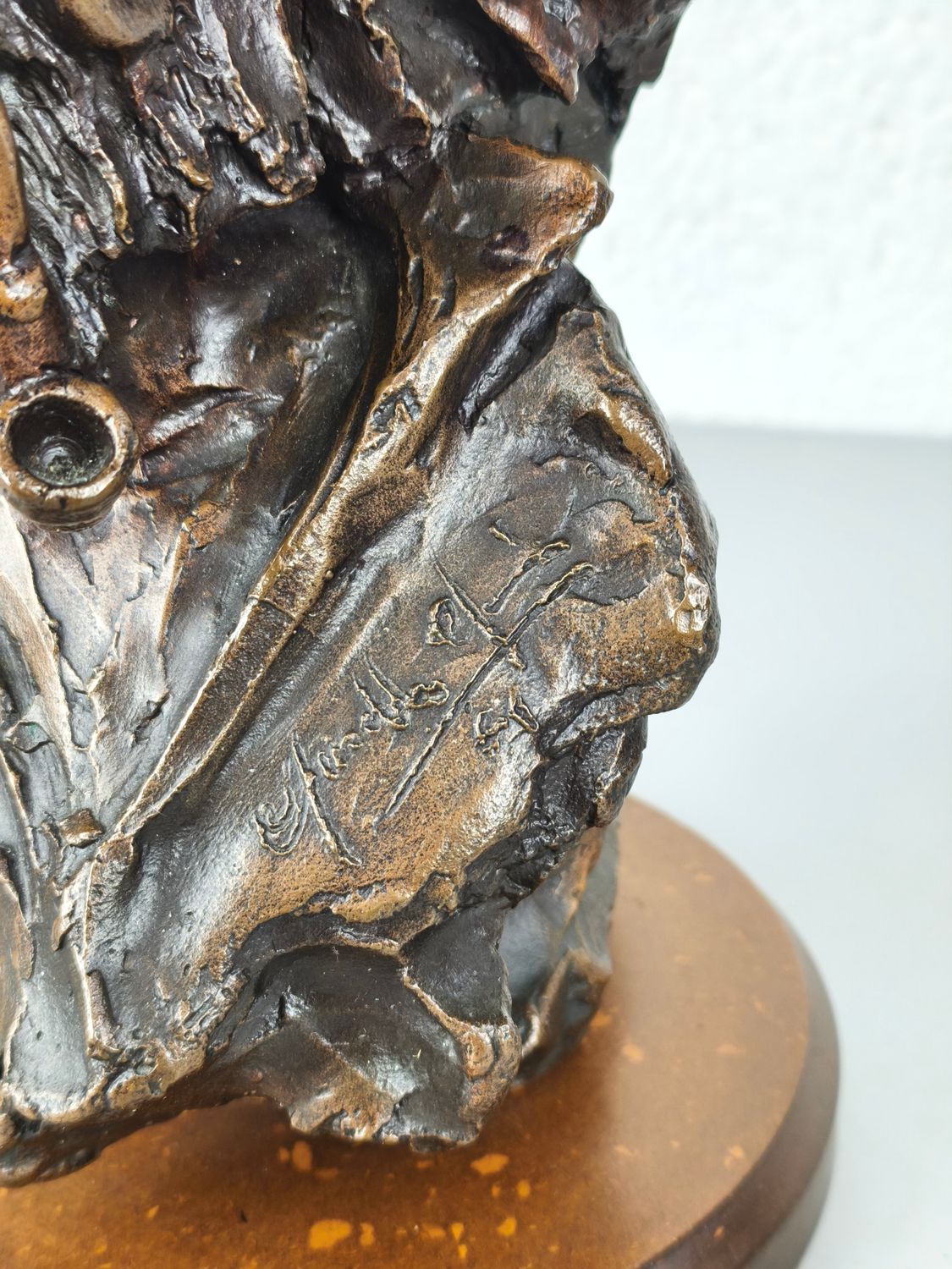 Bronze statue by G. Gusella