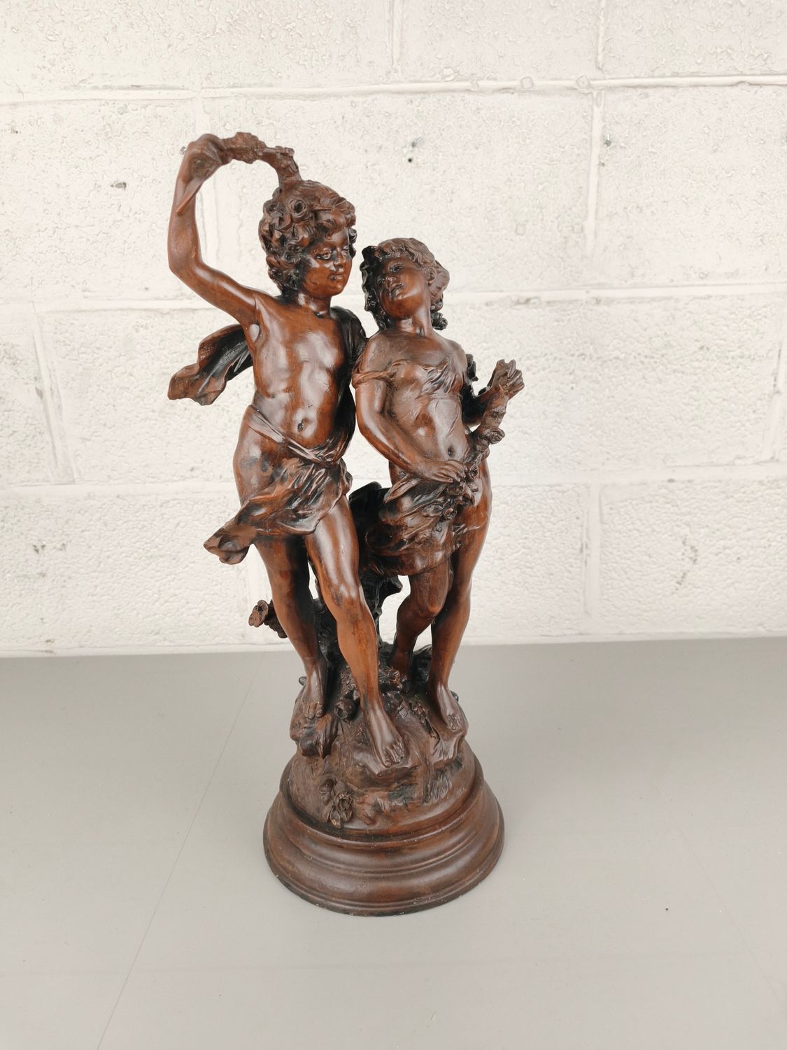Large resin sculpture