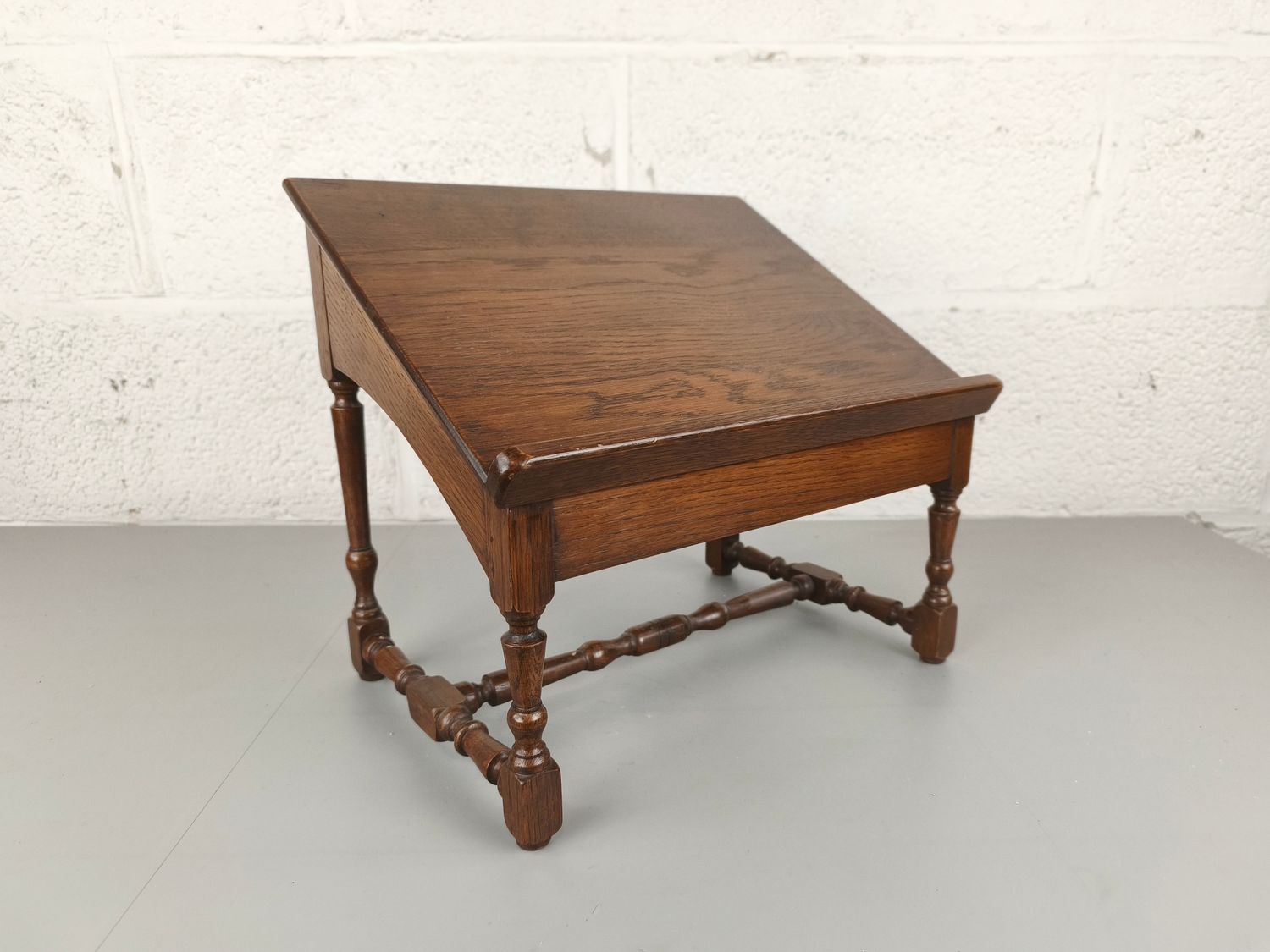 Old oak lectern