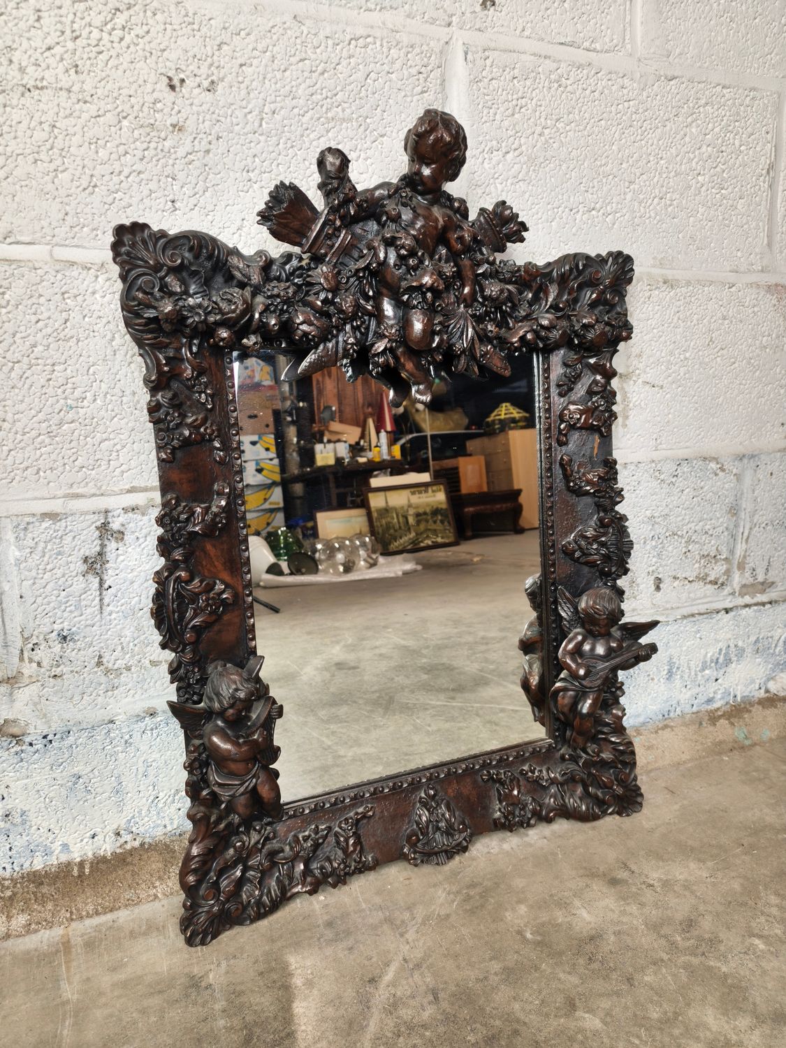 Baroque mirror