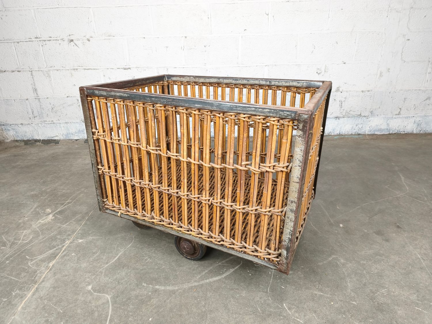 Old industrial cart