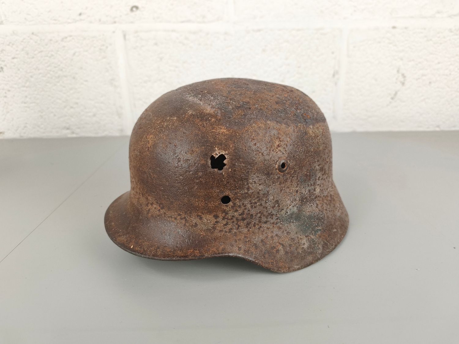 German WW2 relic helmet
