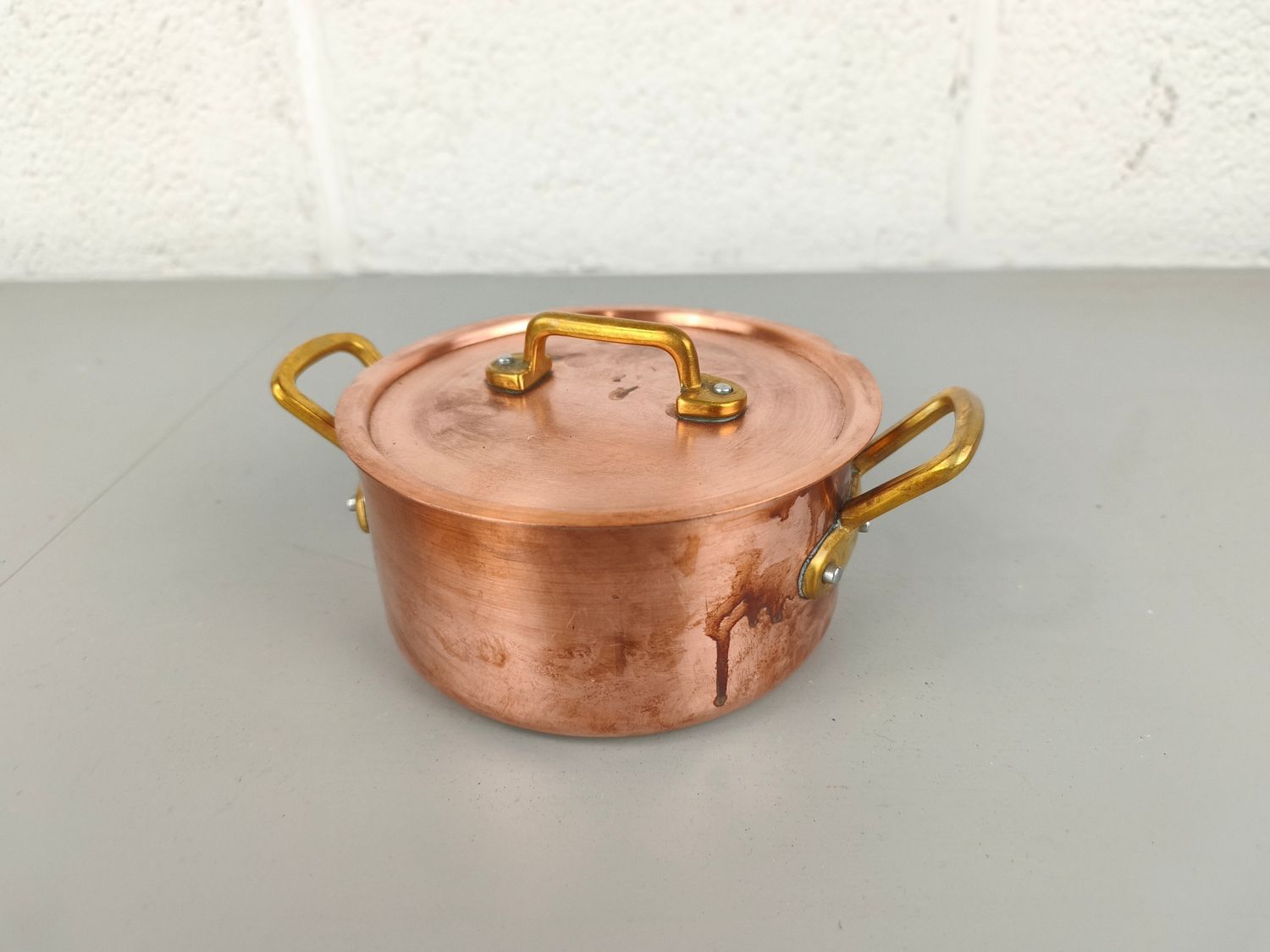 High-quality copper cooking pot unicorn