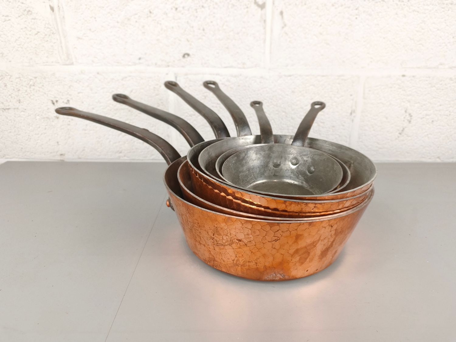 Set of high-quality saucepans