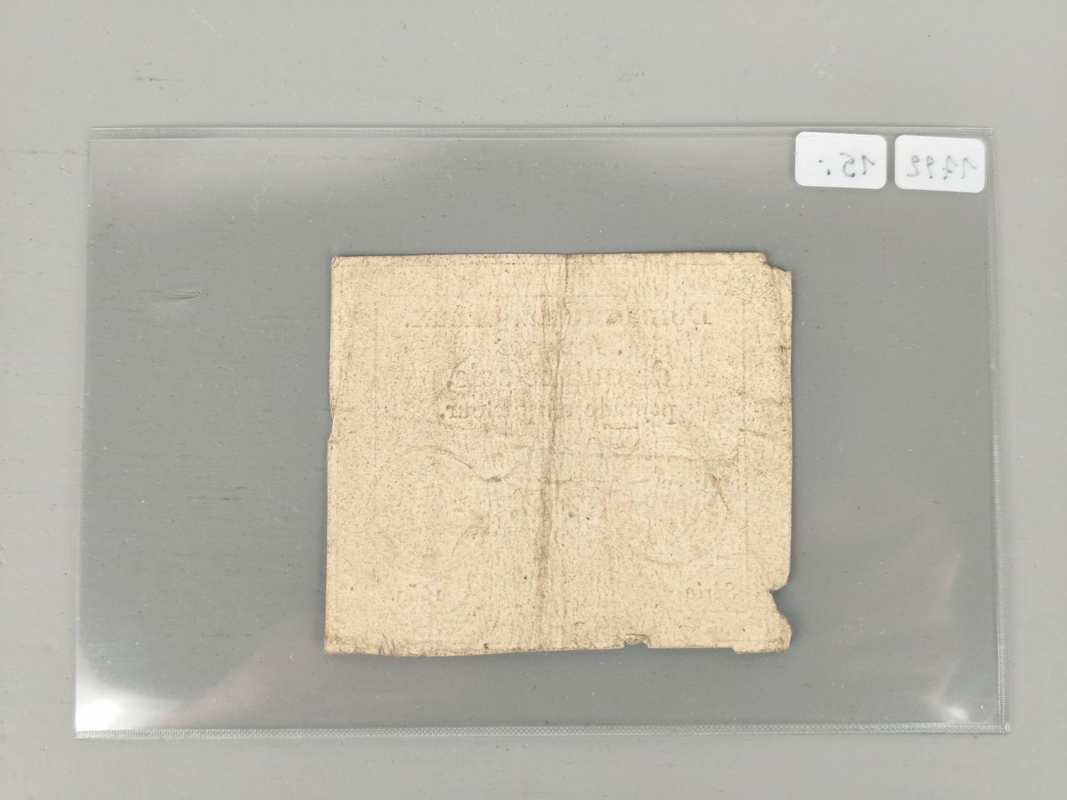 Banknote 15 sols France 1793