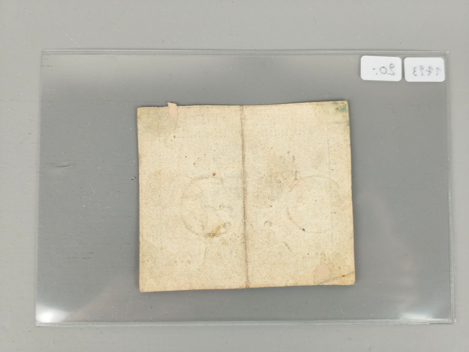 Banknote 15 sols France 1793