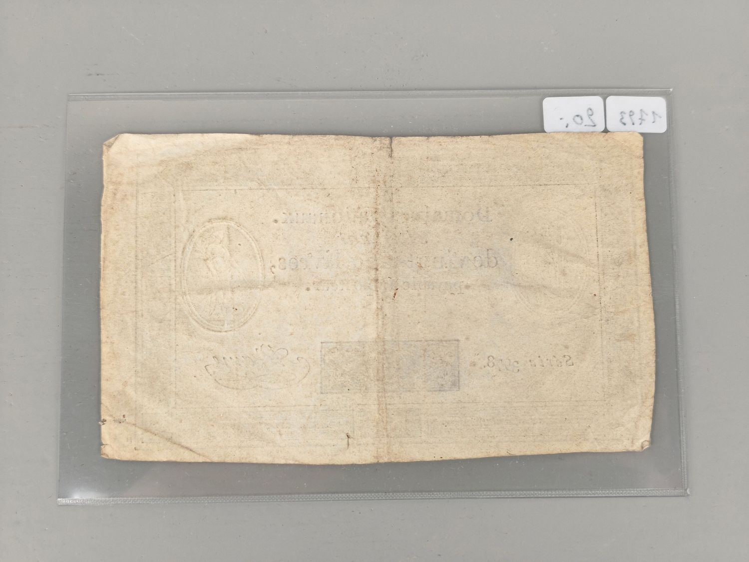 Banknote 25 livres France 1793