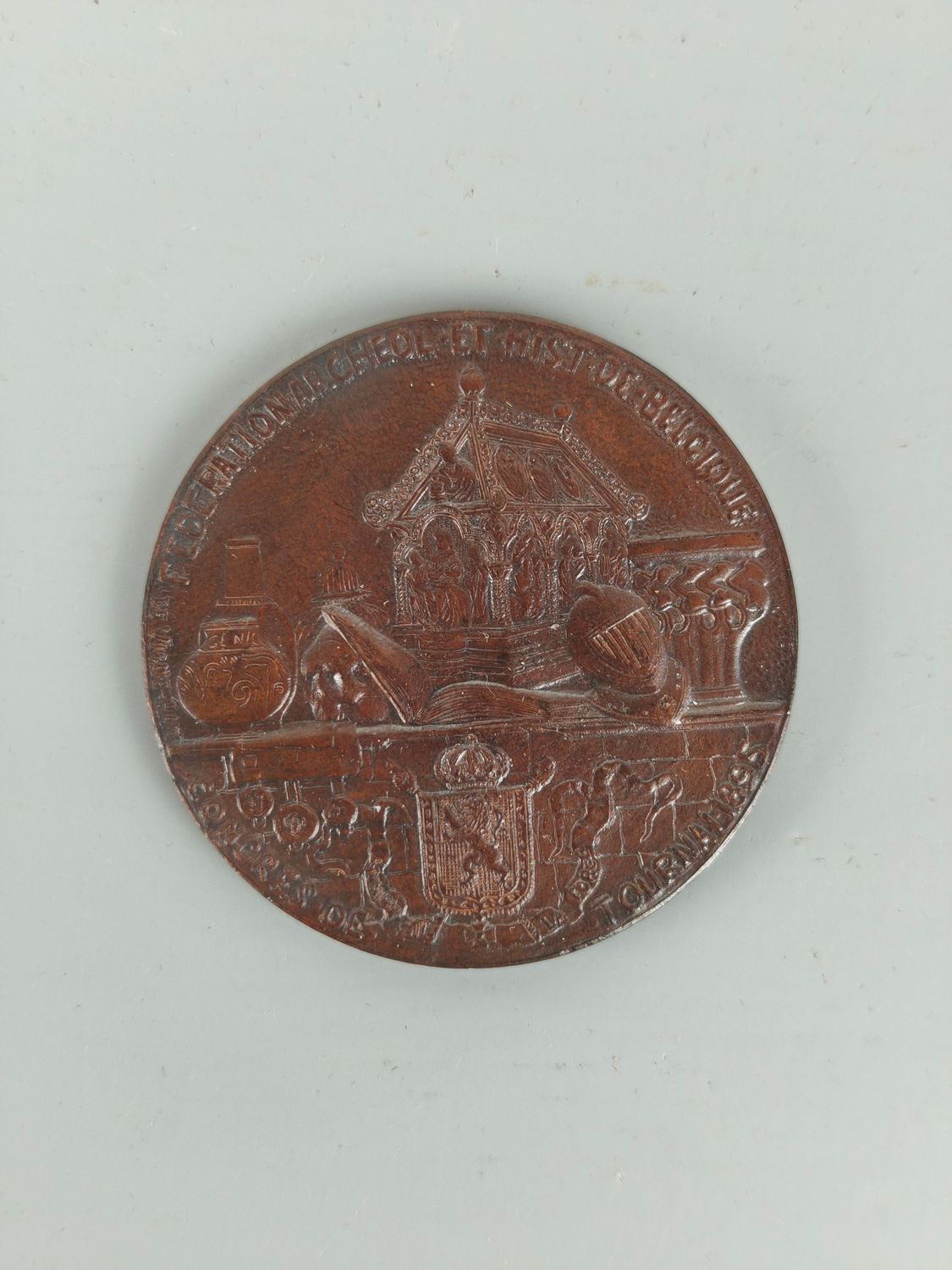 Bronze commemorative medal