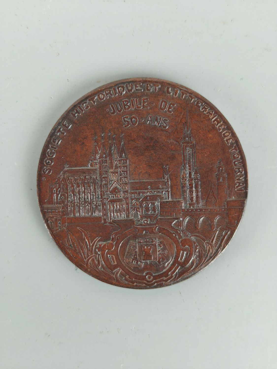 Bronze commemorative medal