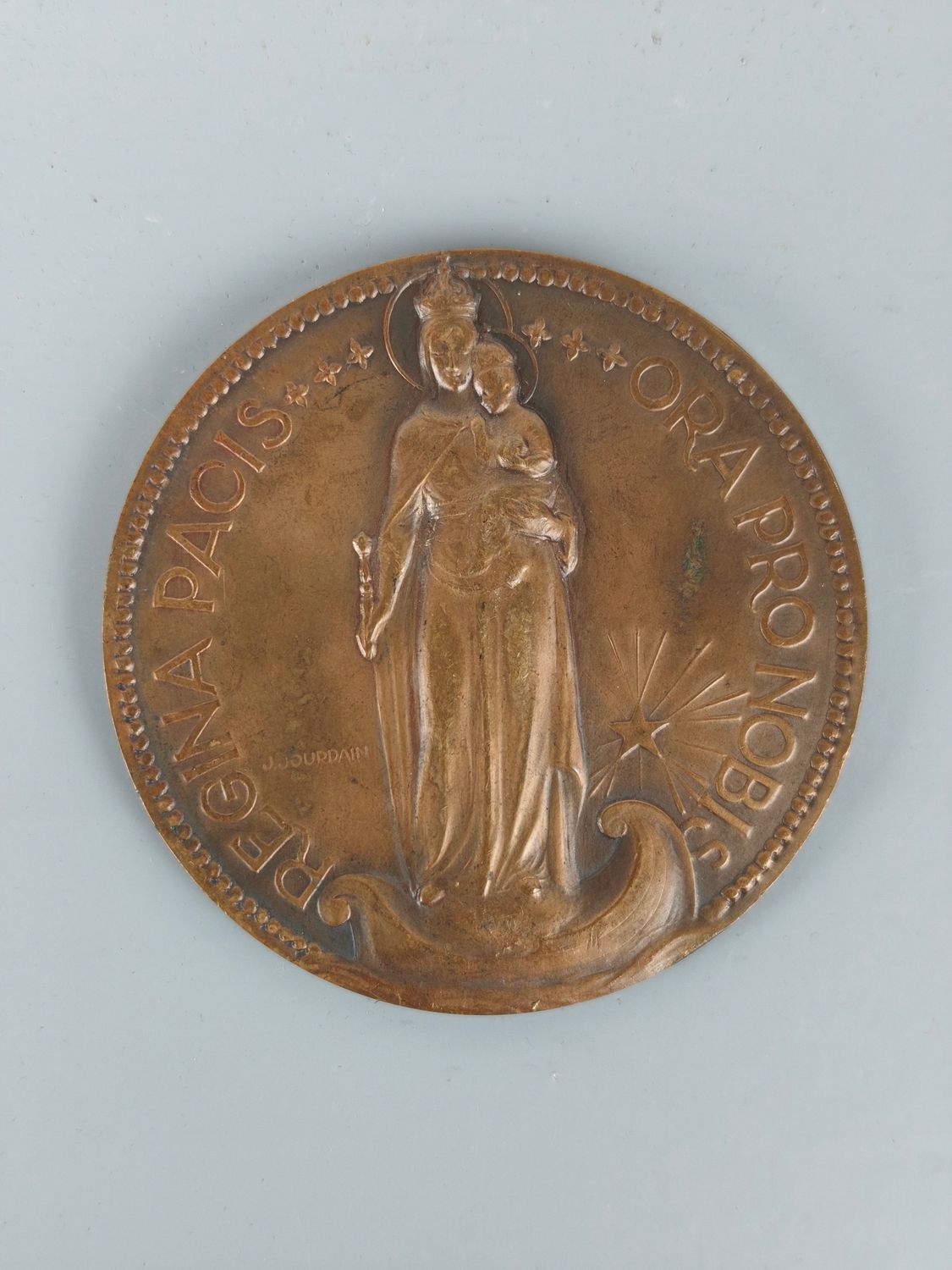Bronze commemorative medal