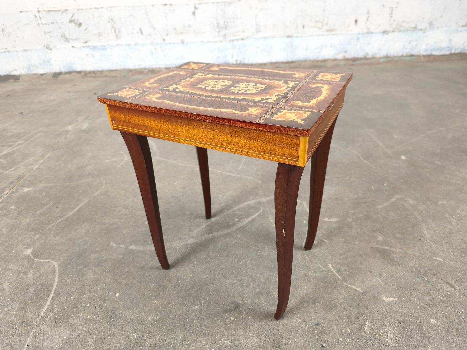 Vintage Italian music table