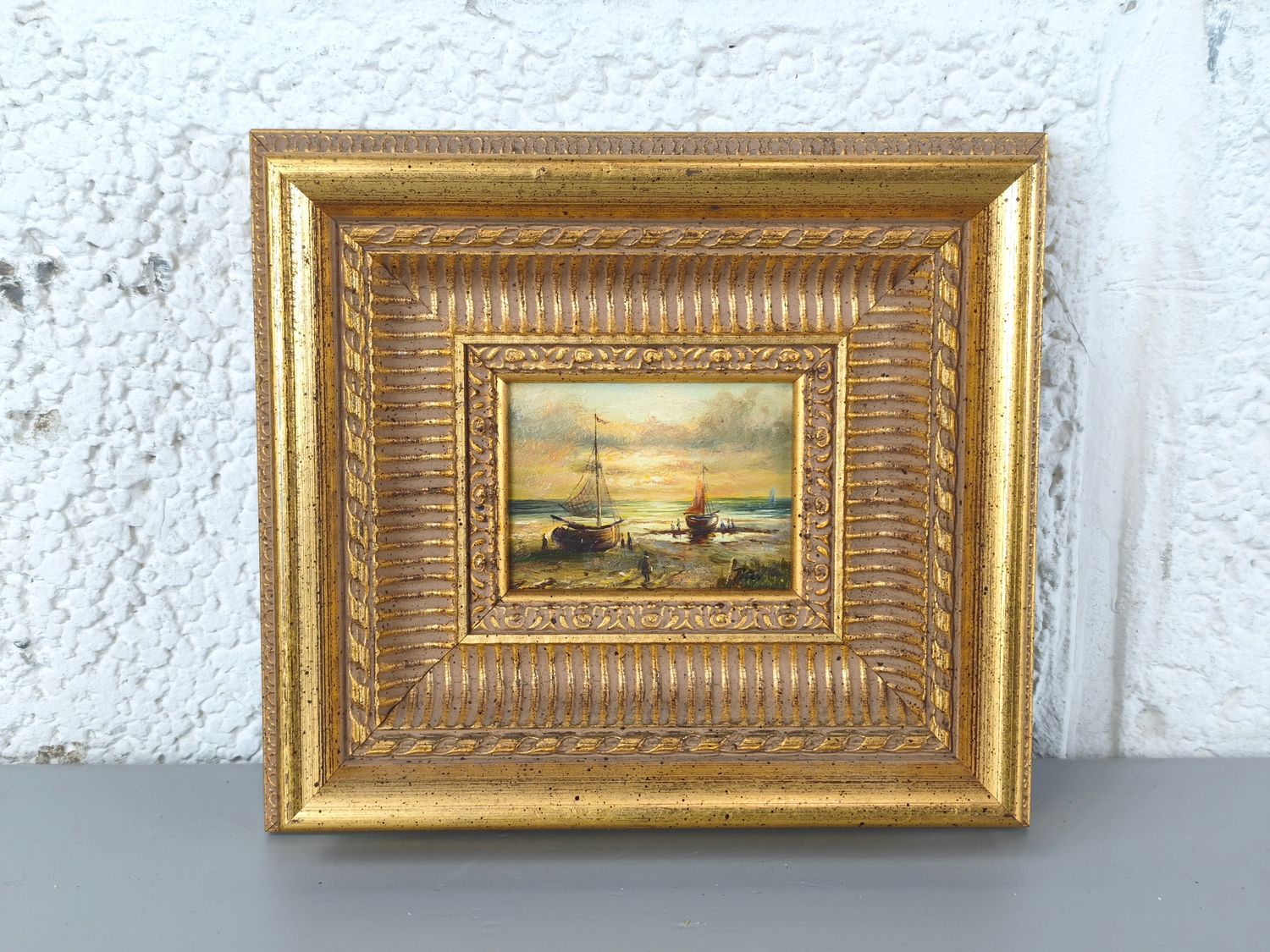 Mini maritime painting
