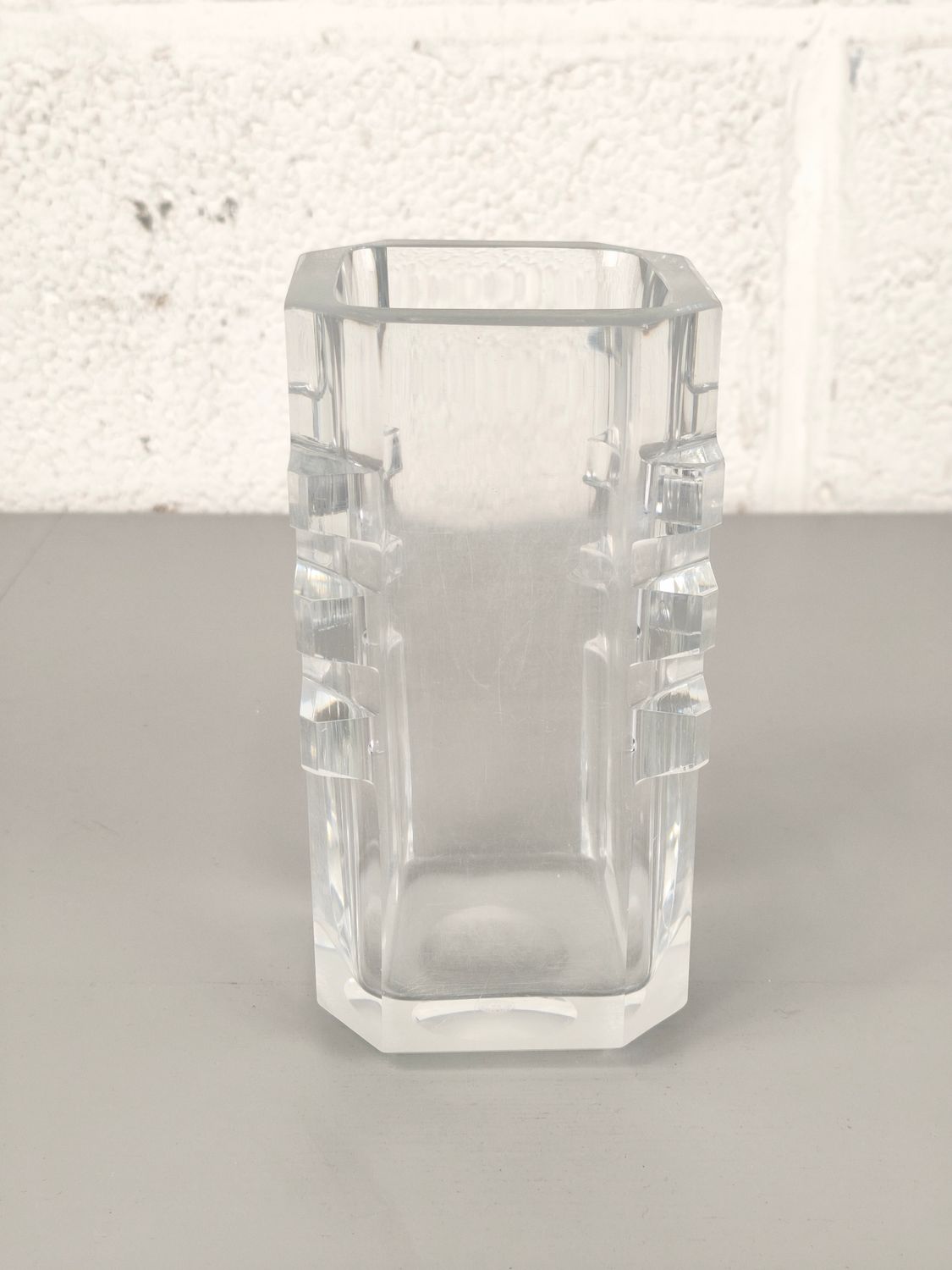 Val Saint Lambert vase model Simba 1938