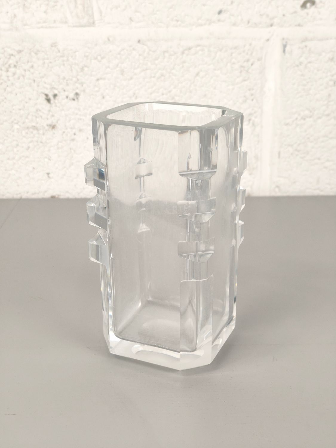 Val Saint Lambert vase model Simba 1938