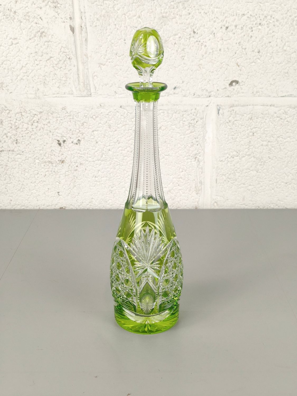 Val Saint Lambert decanter model Sevilla