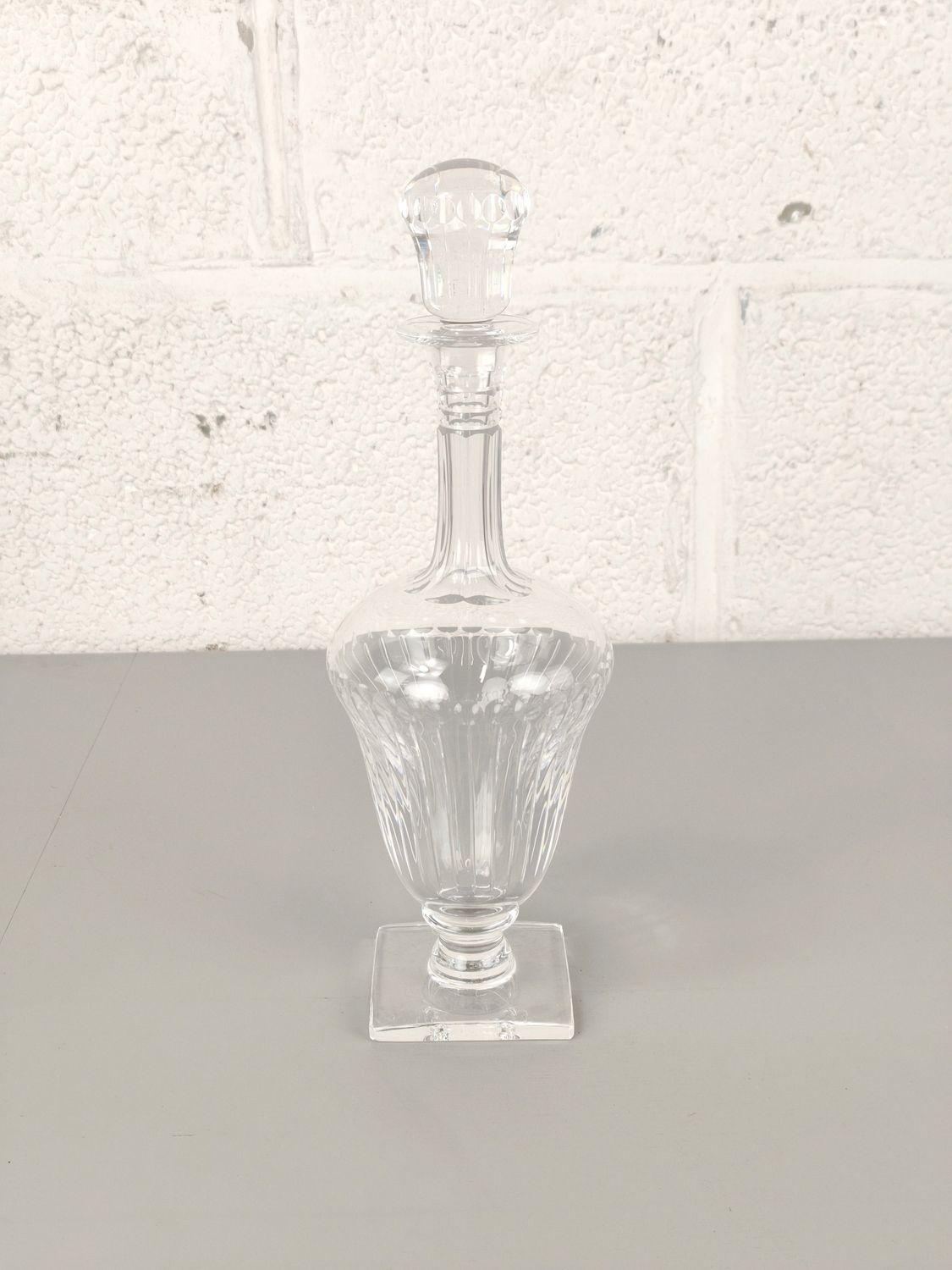Val Saint Lambert decanter, pièce unique