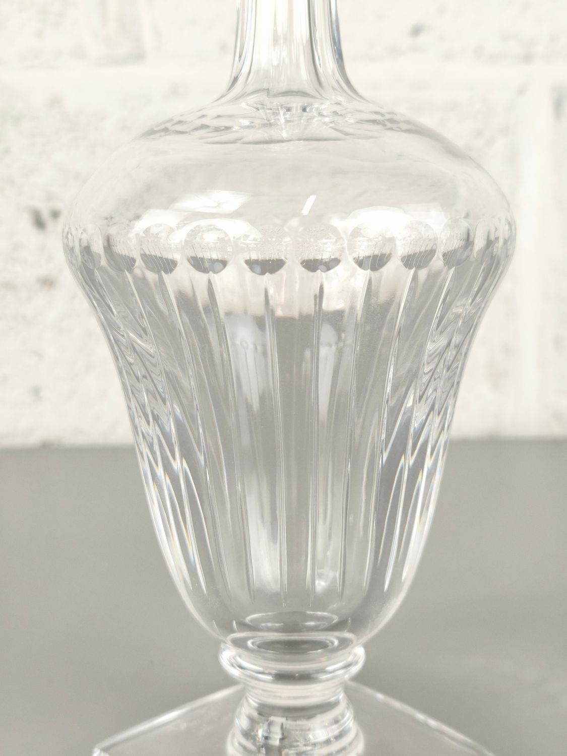 Val Saint Lambert decanter, pièce unique