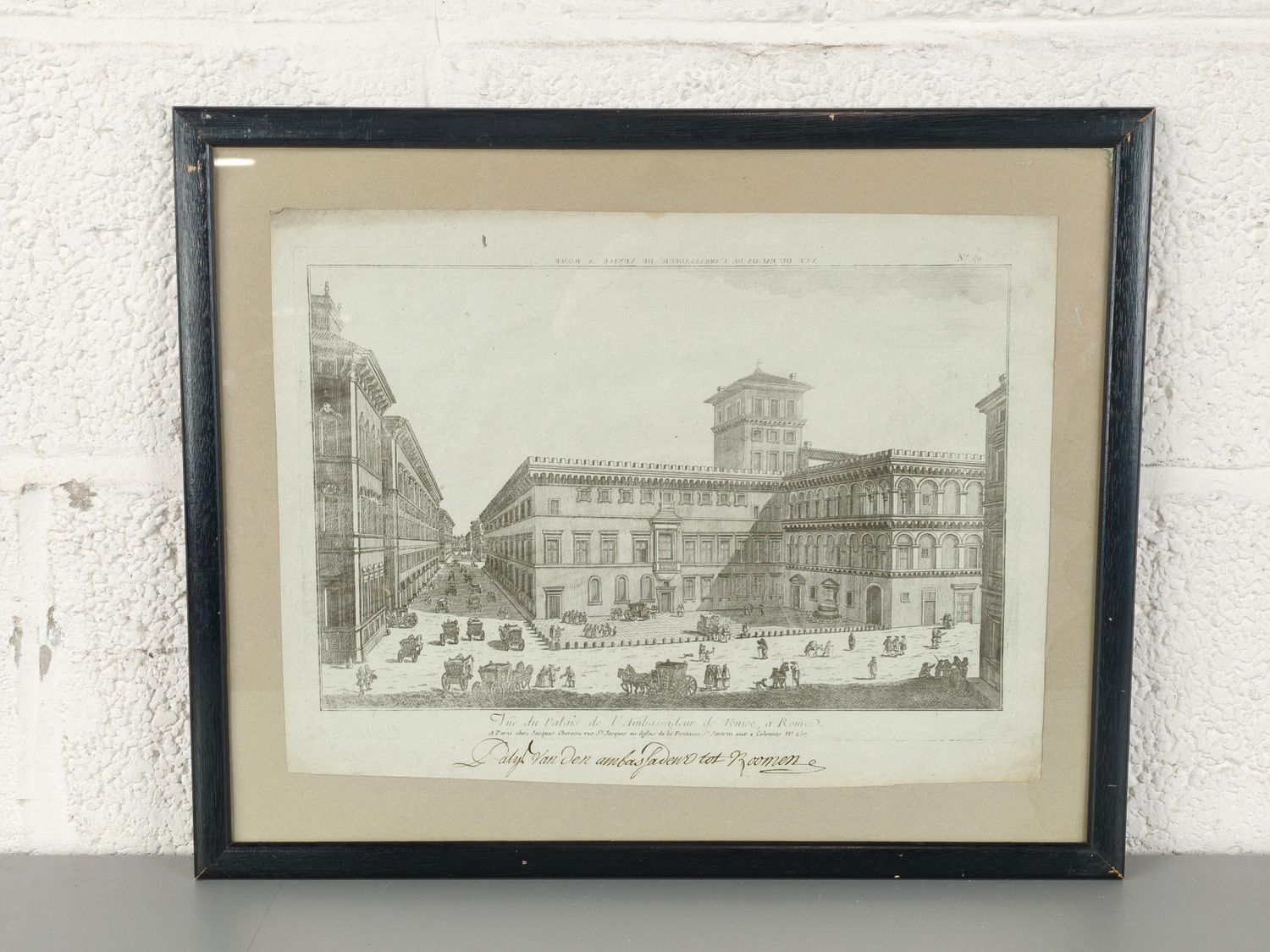 Antique 18th century engraving
