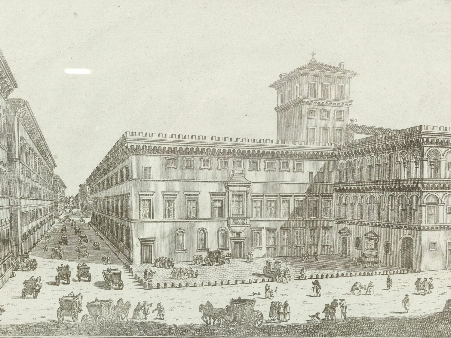 Antique 18th century engraving