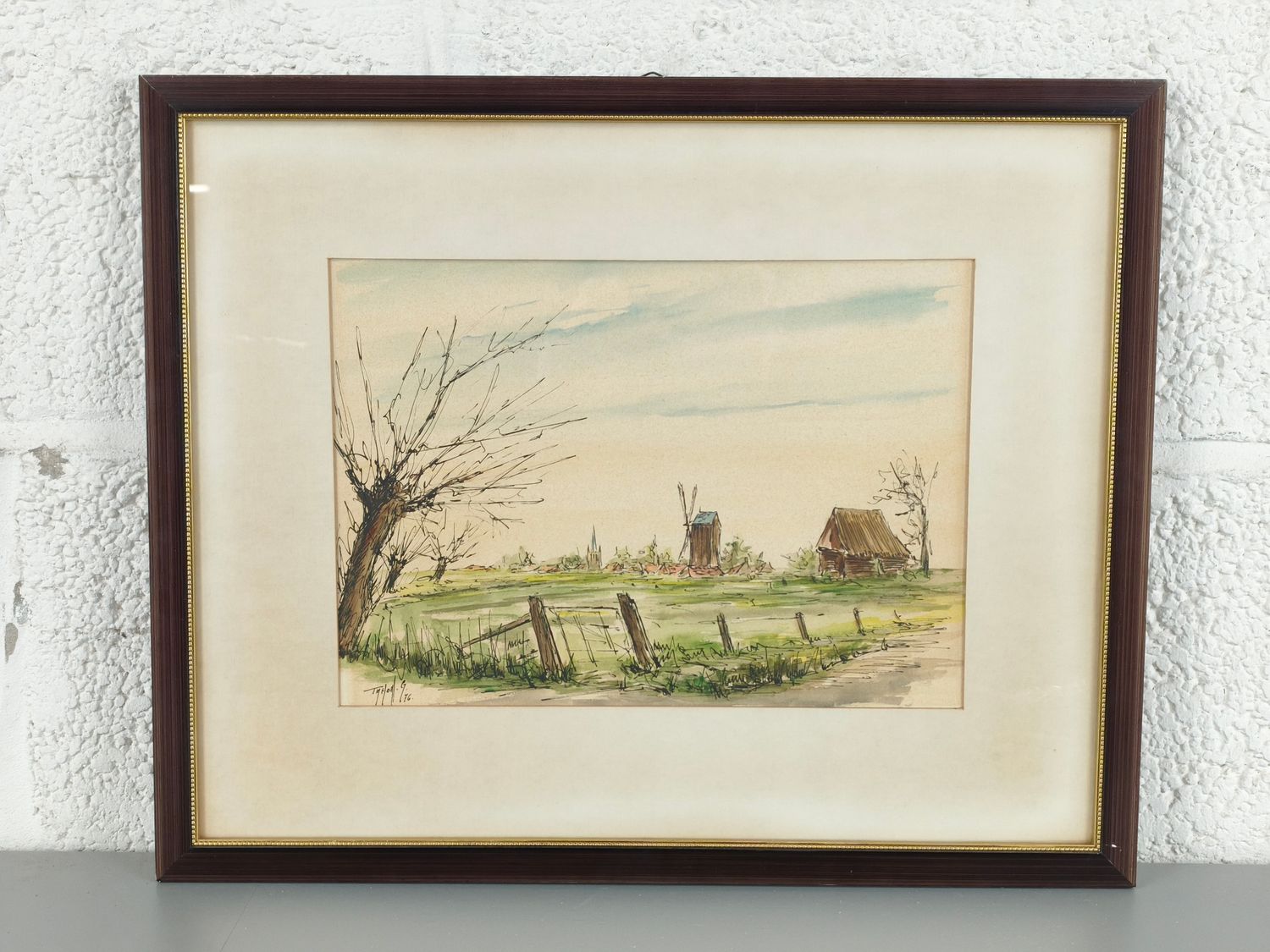Georges Tahon - Watercolor -