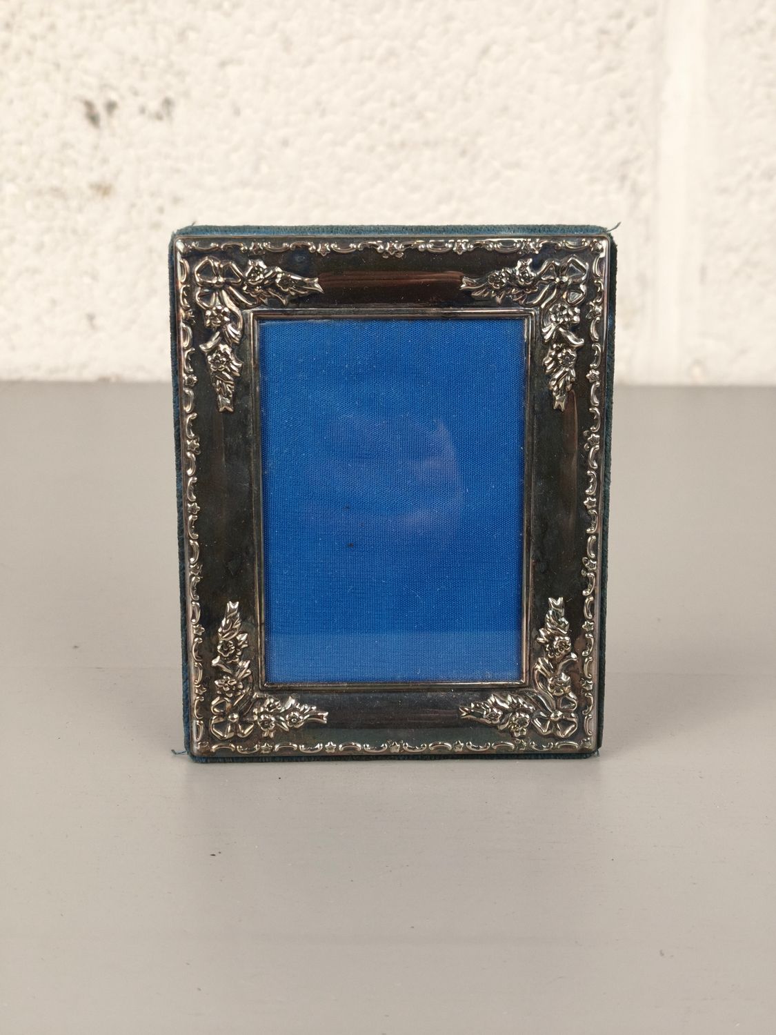 Silverplated photo frame