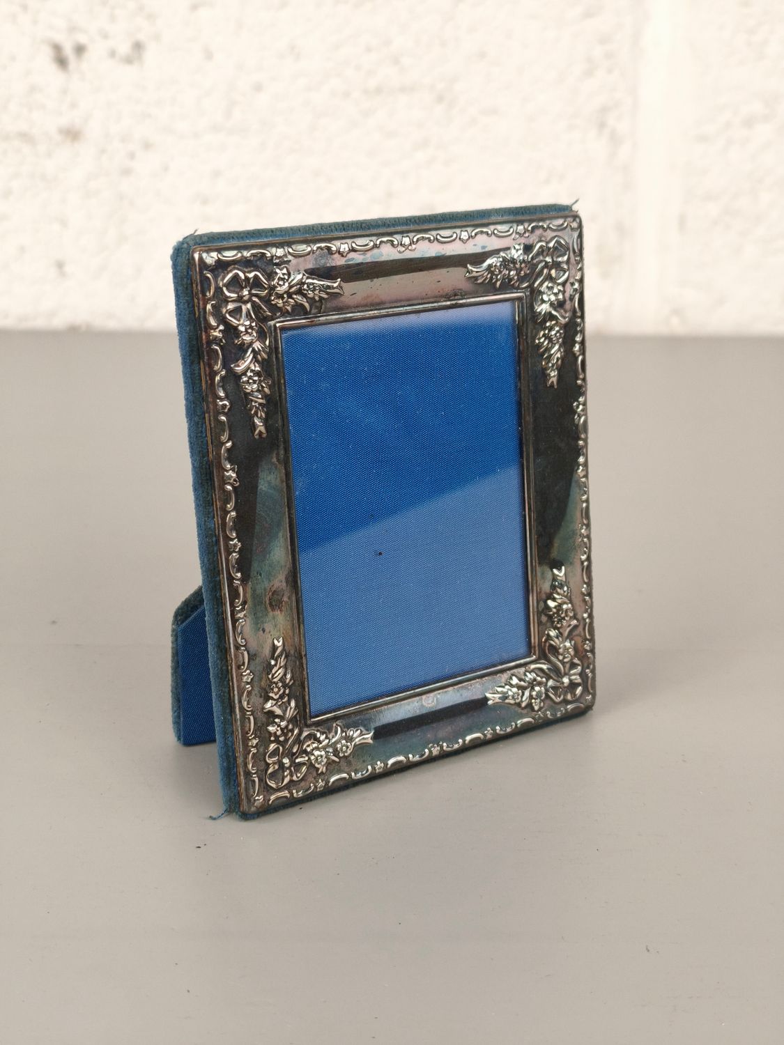 Silverplated photo frame