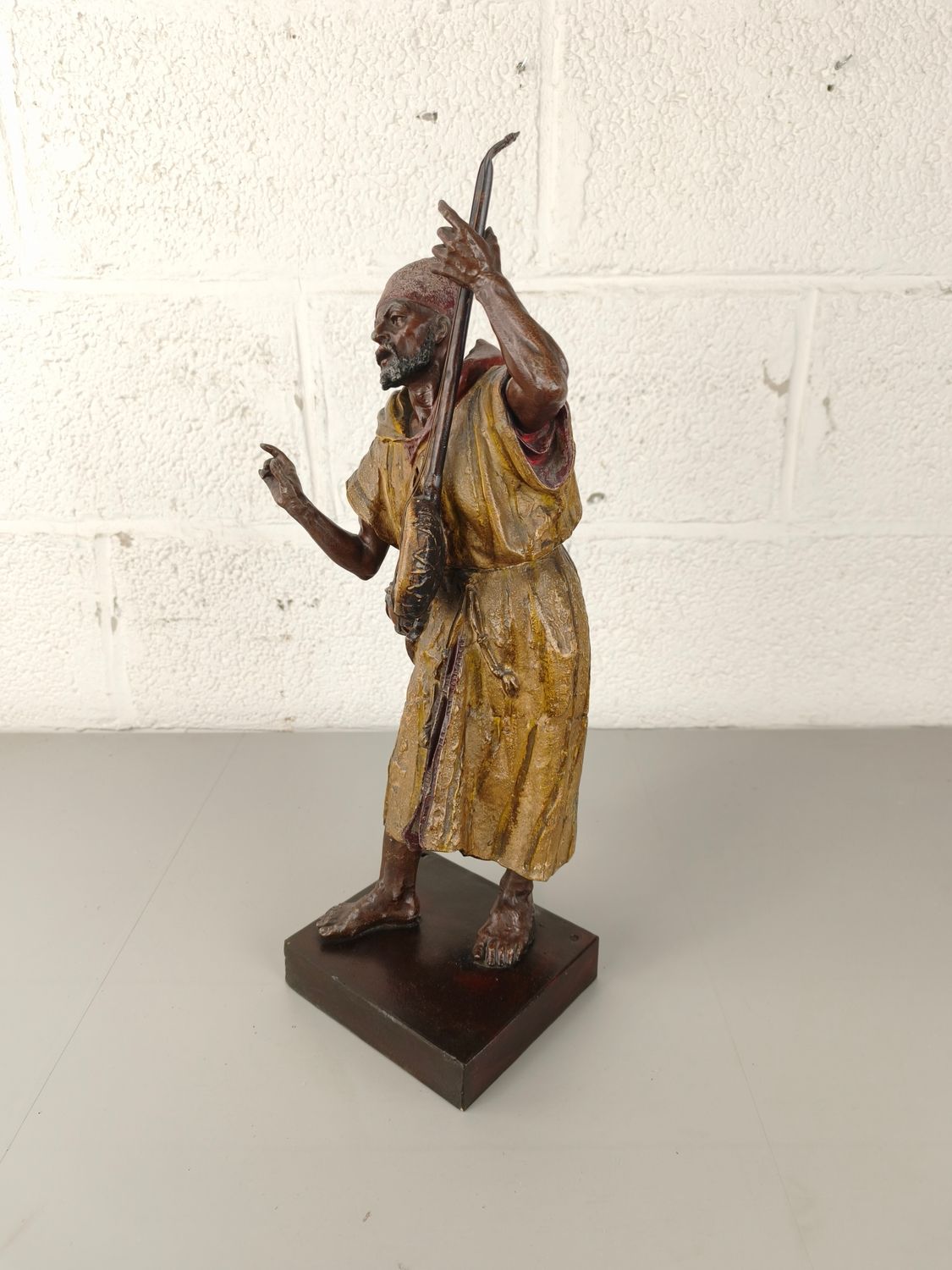 Zamak figure of a Bedouin