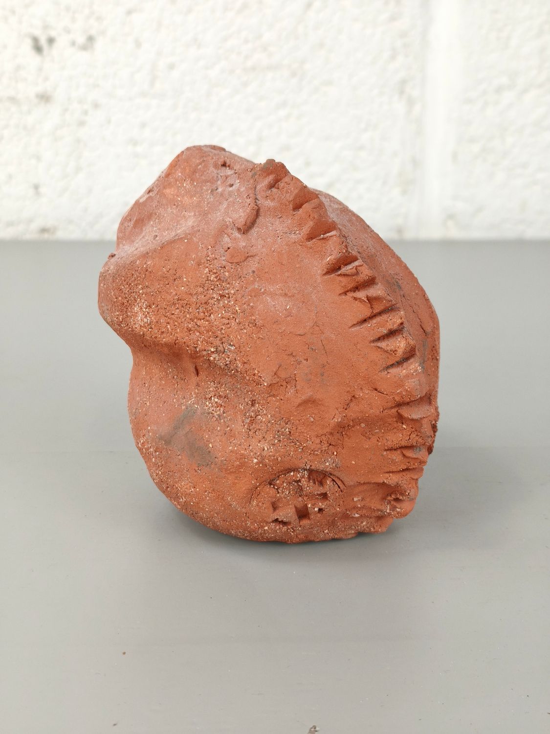 Terracotta figurine WW1 by Koen Van Mechelen