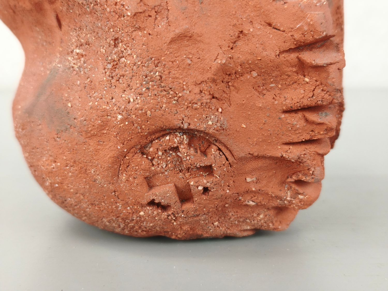 Terracotta figurine WW1 by Koen Van Mechelen