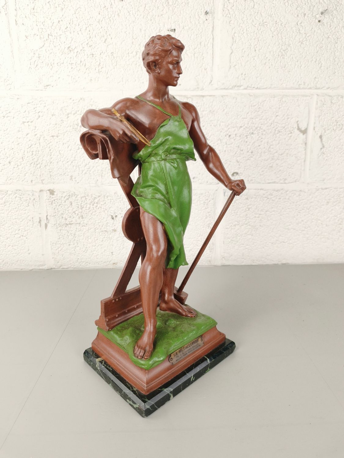 Zamak statue after Jean Baptiste Germain
