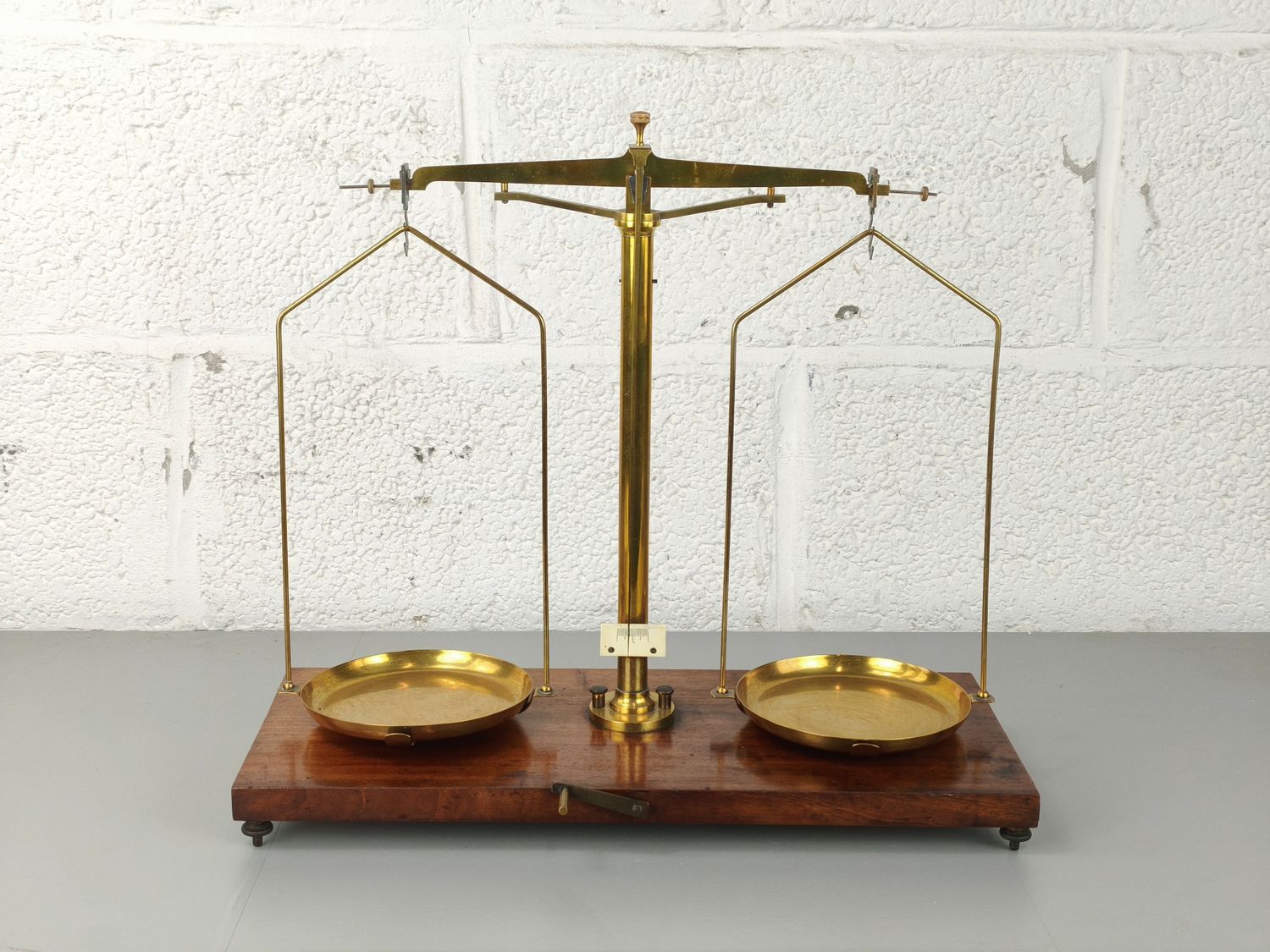 Old apothecary scale