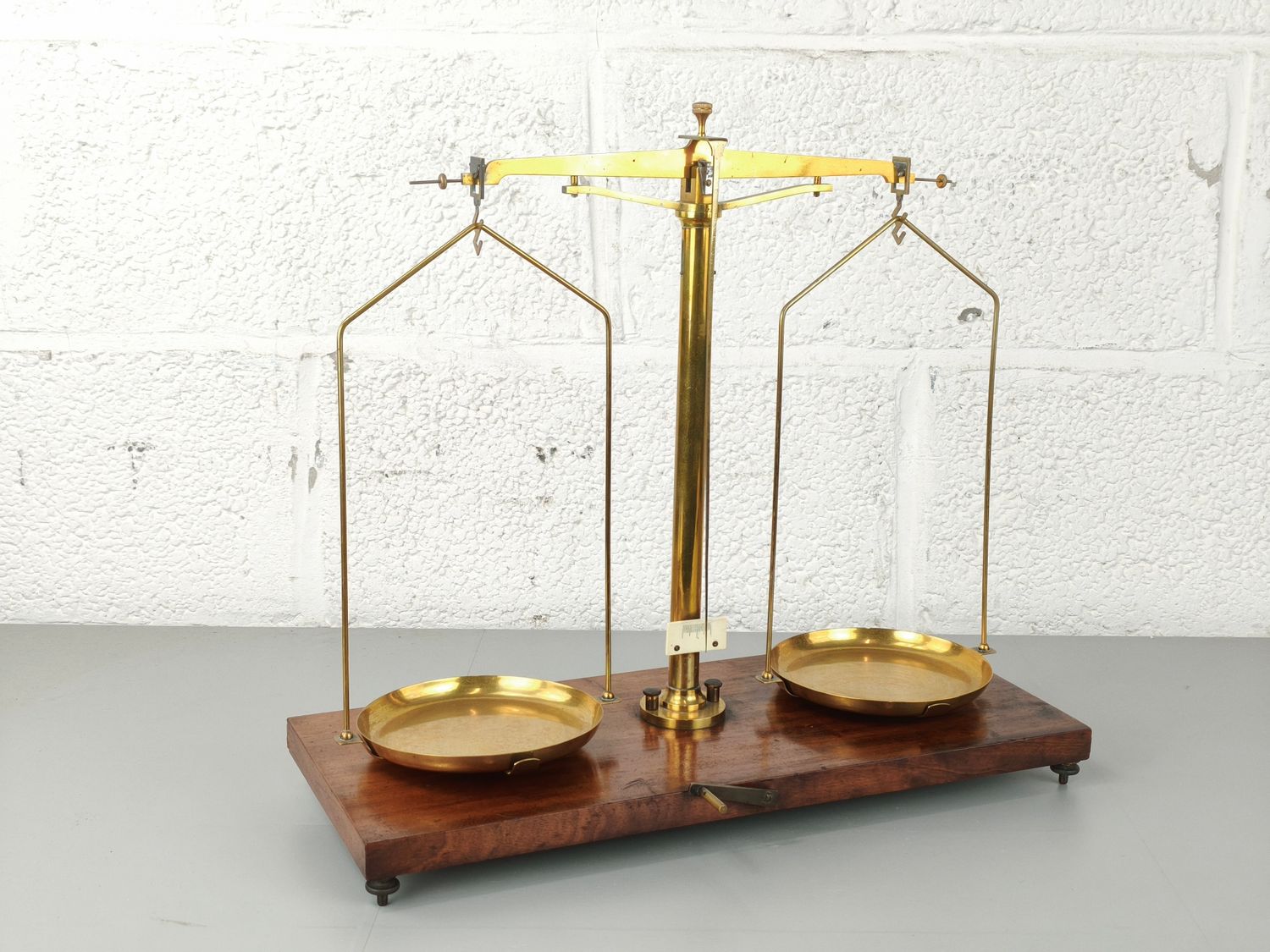 Old apothecary scale