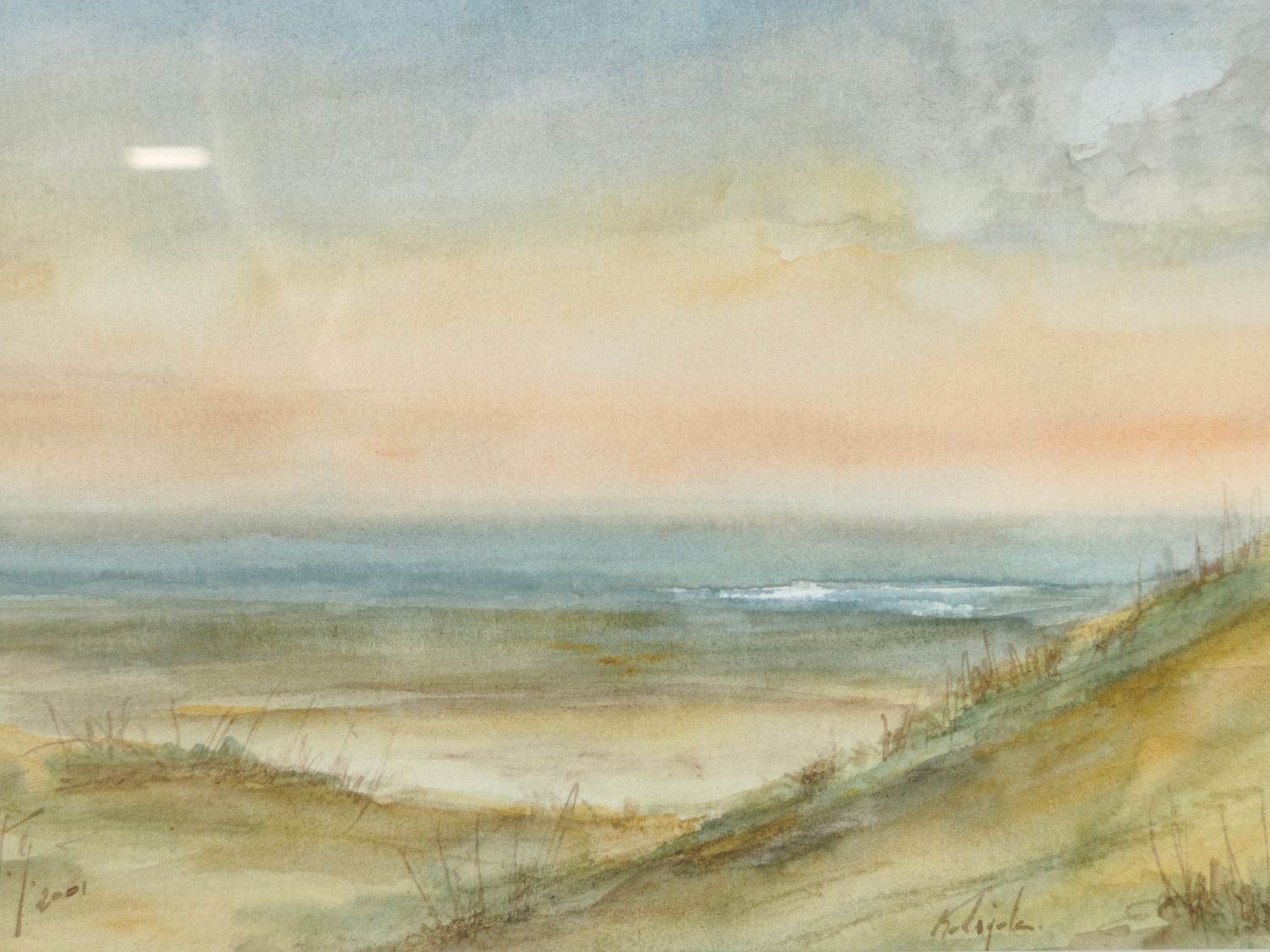Georges Tahon - painting - Koksijde