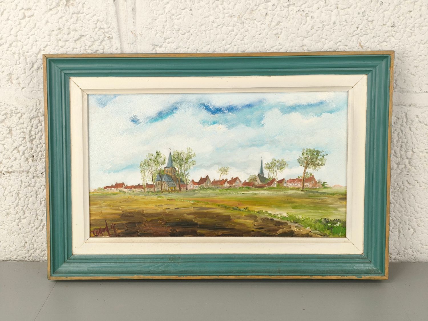 Georges Tahon - painting - Izenberge