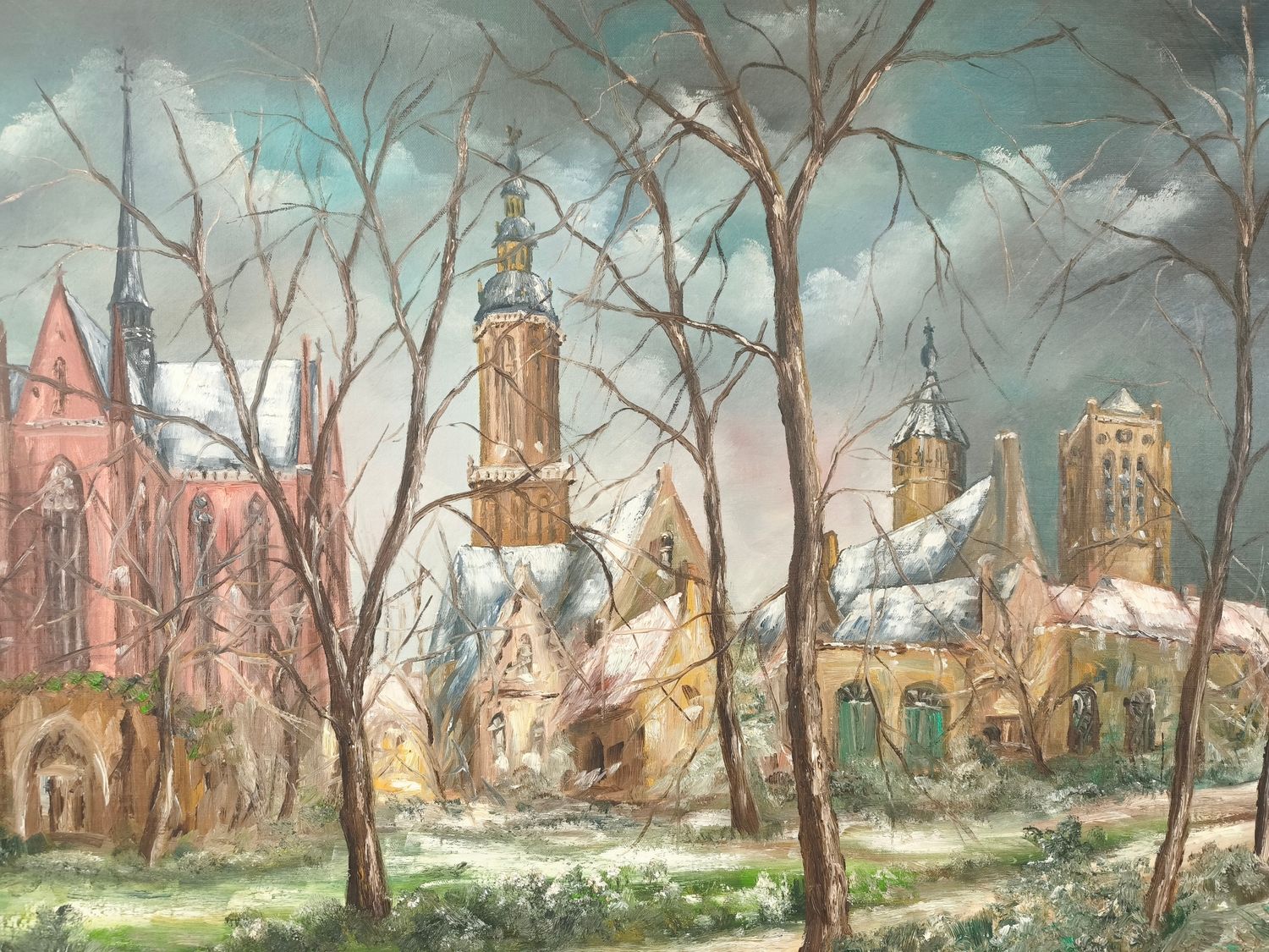 Georges Tahon - painting - Veurne