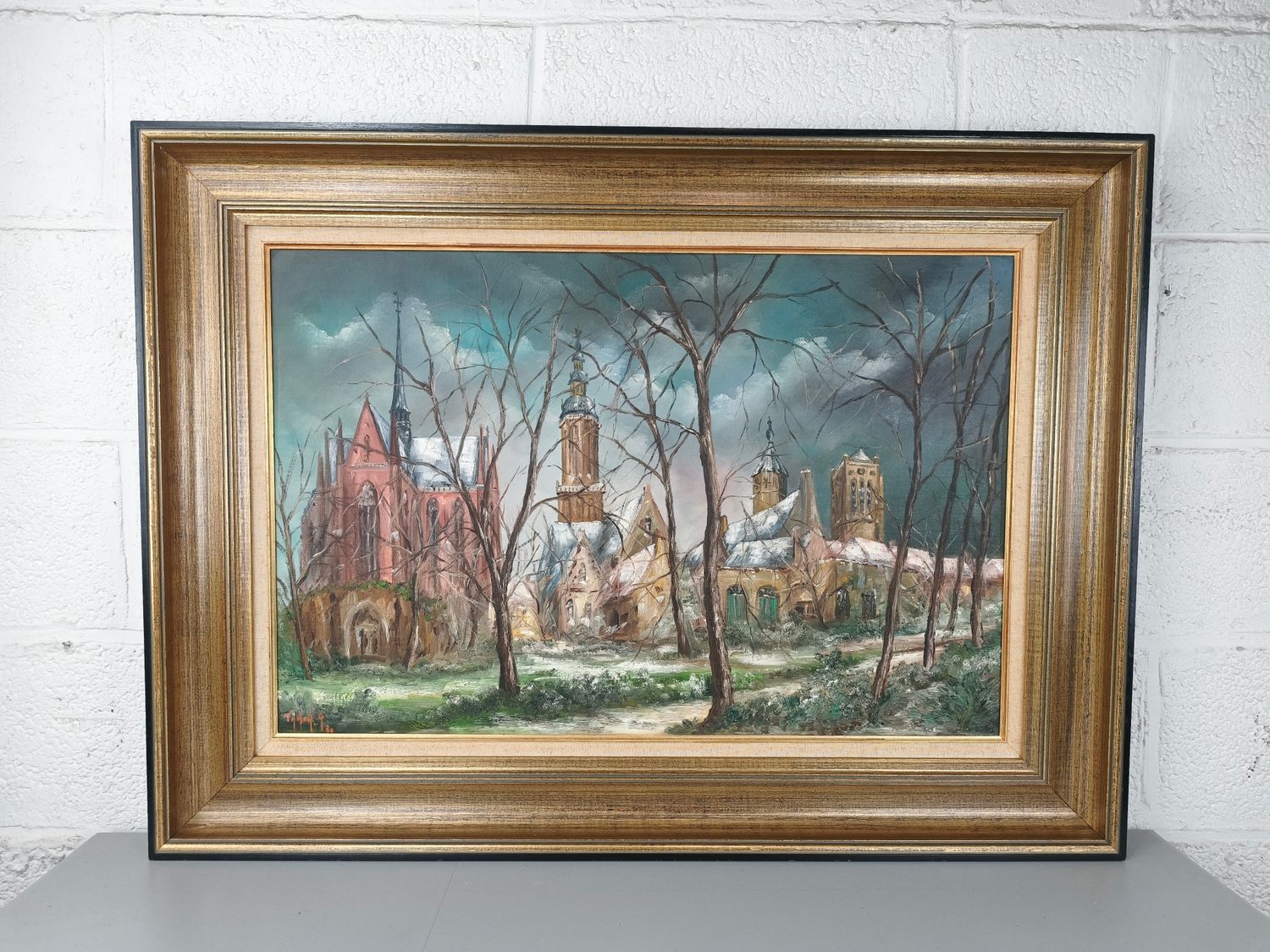 Georges Tahon - painting - Veurne