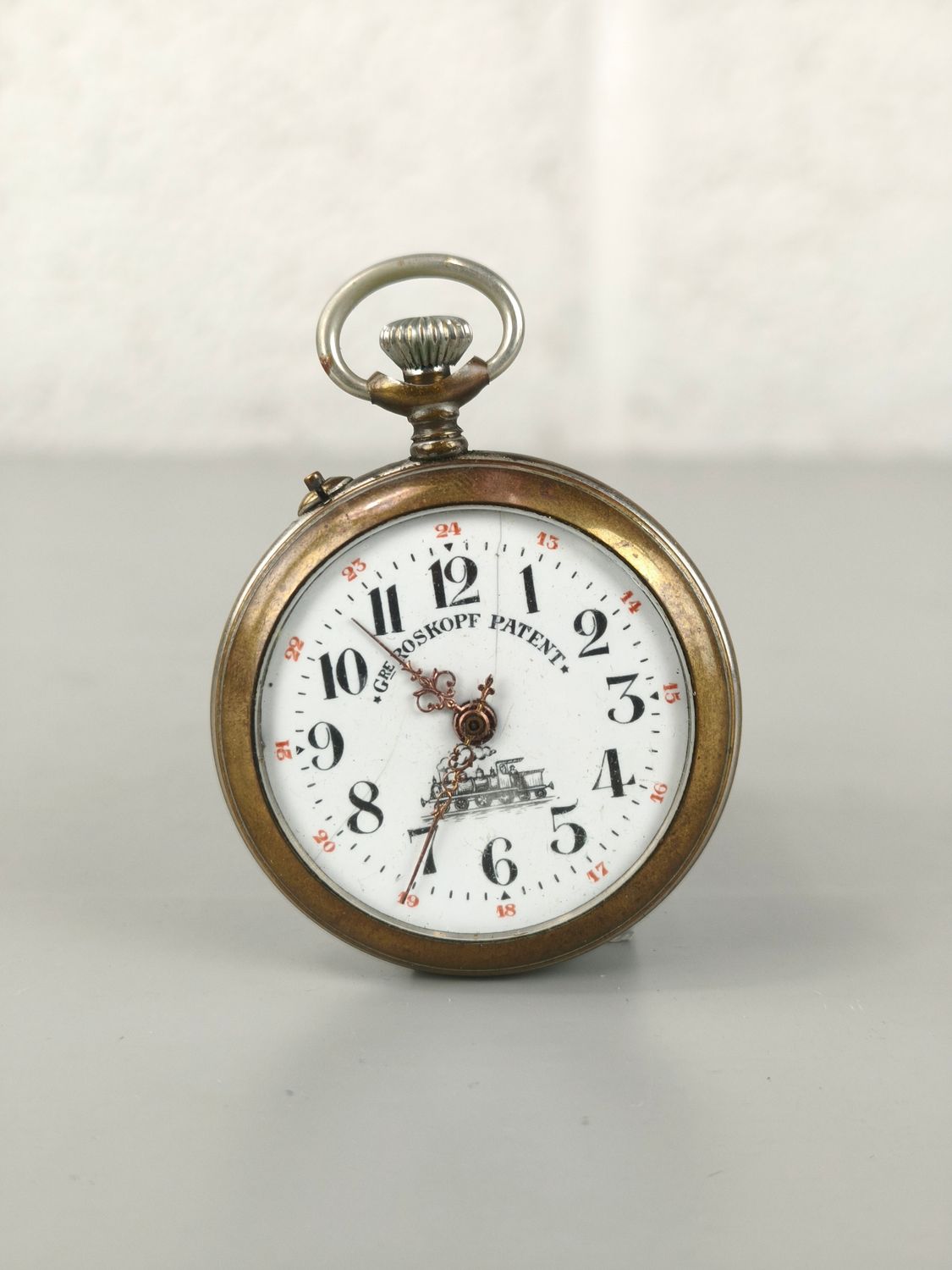 Roskopf raiway pocket watch