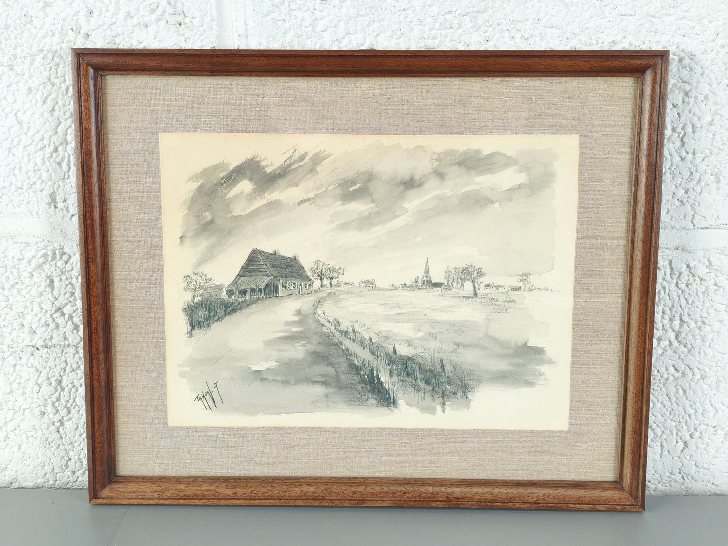 Georges Tahon - painting - Veurne