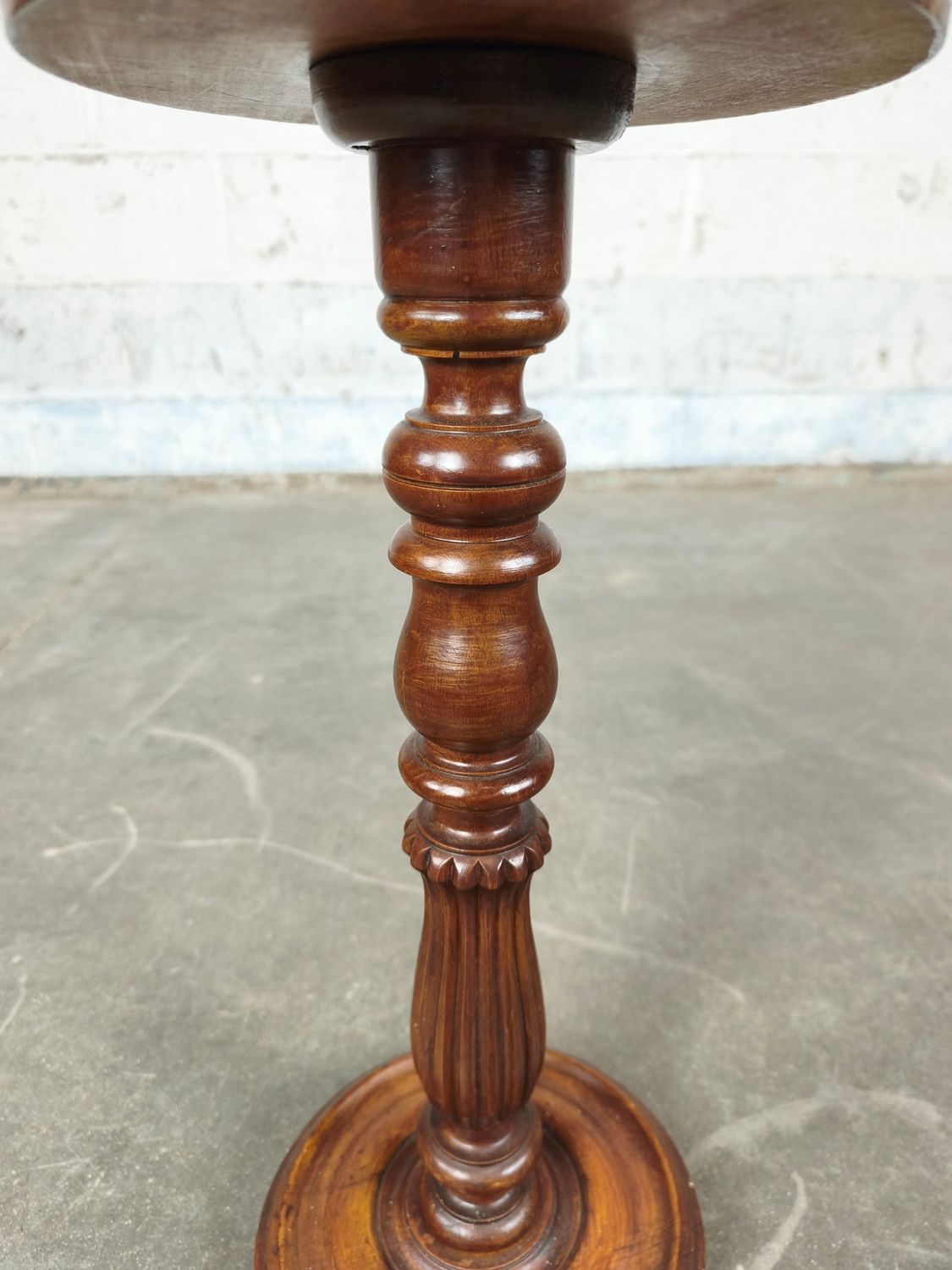 Small wooden plant stand