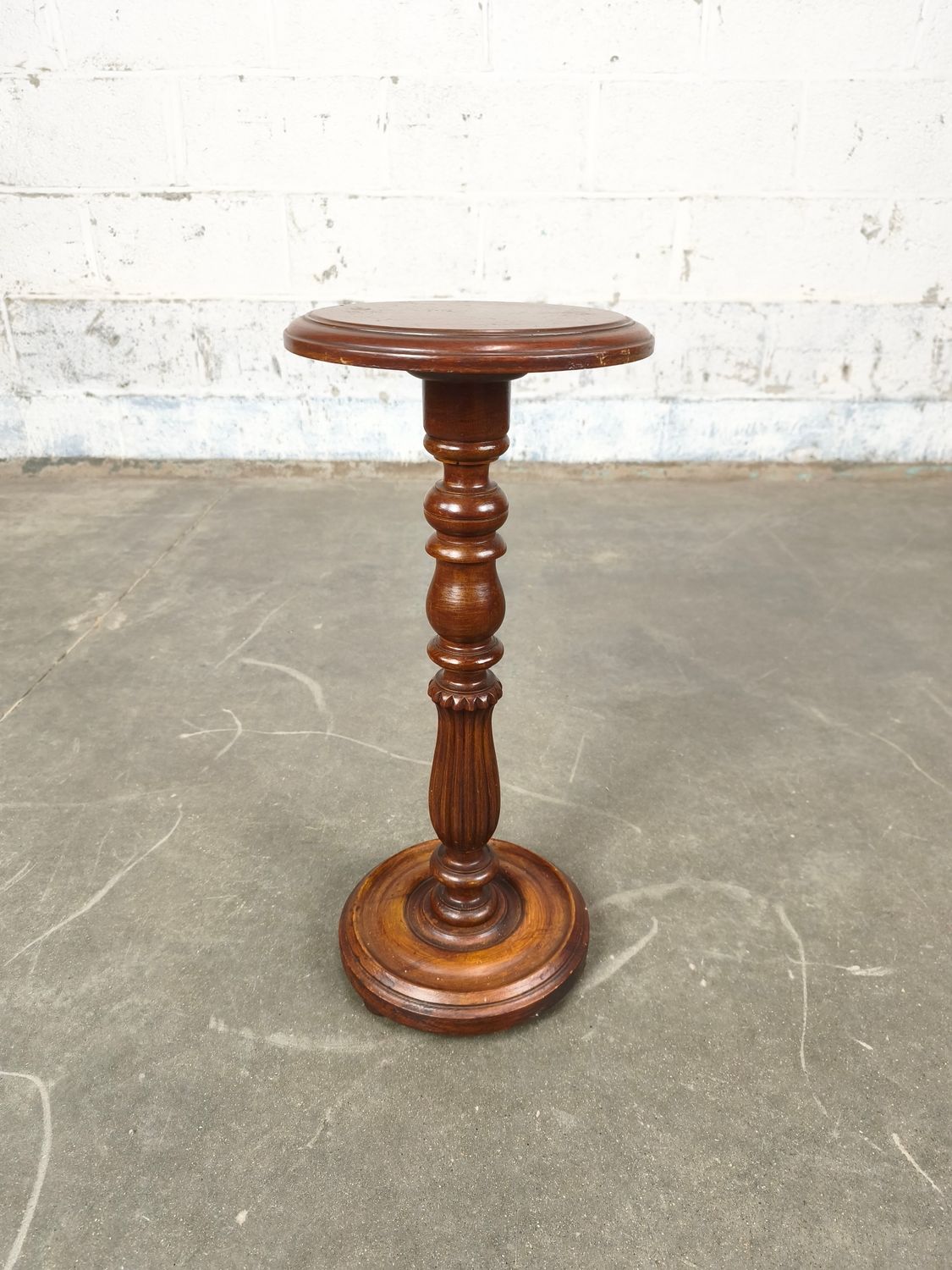 Small wooden plant stand