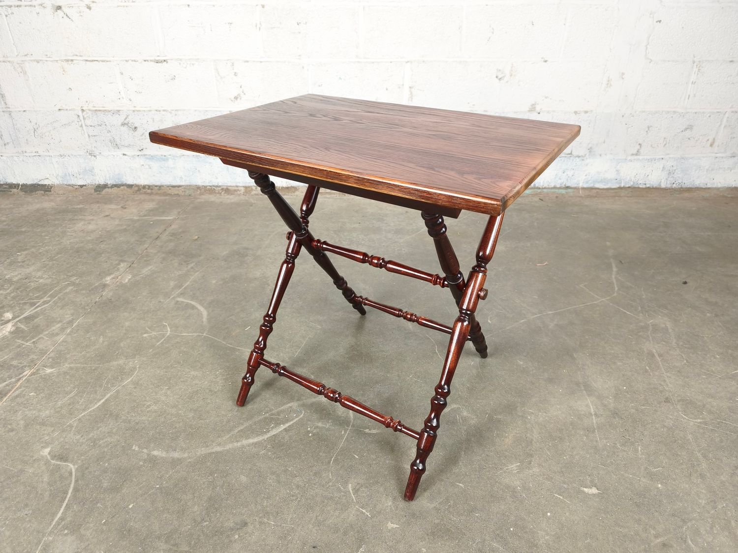 Antique English folding table