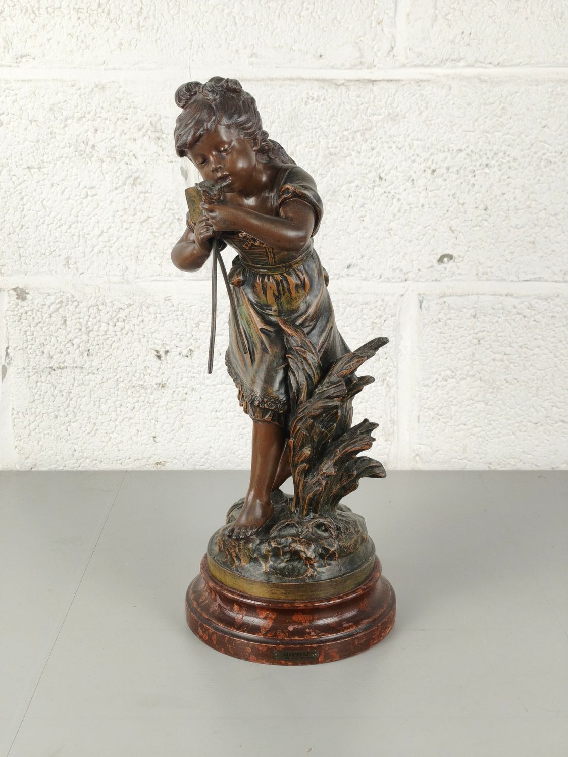 Zamak statue after Aug. Moreau