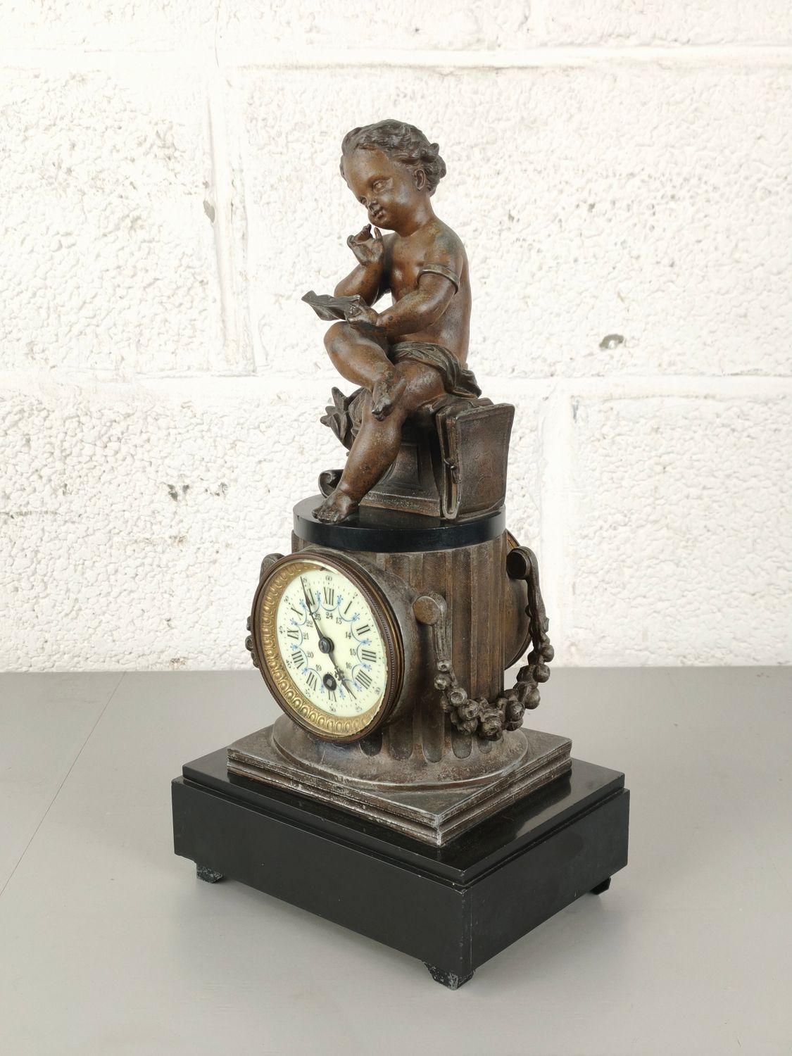 Antique mantel clock