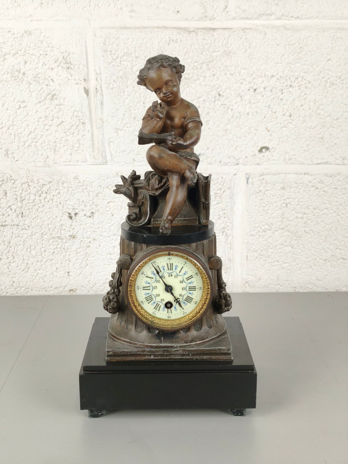 Antique mantel clock