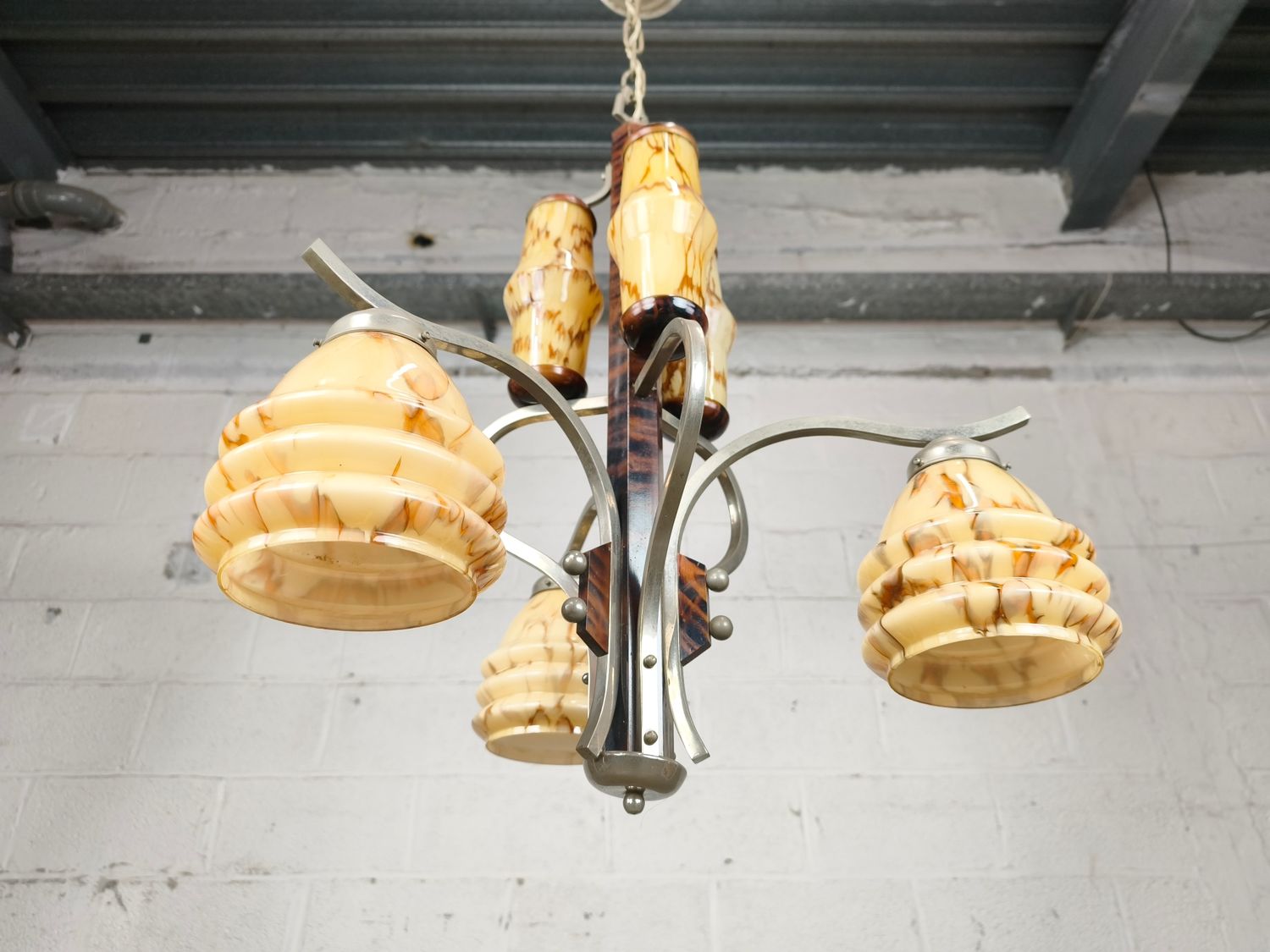 Art deco chandelier